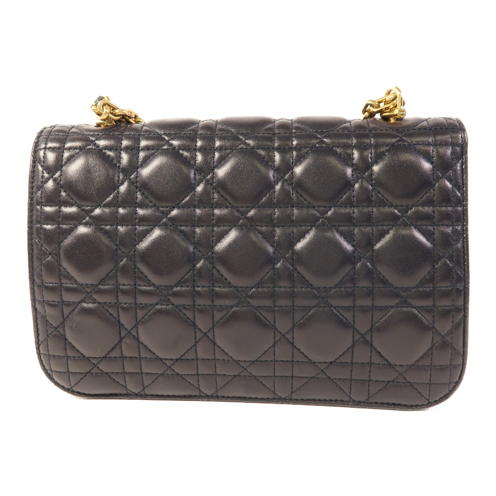 Dior 牛皮皮革Dior Addict金扣鏈帶