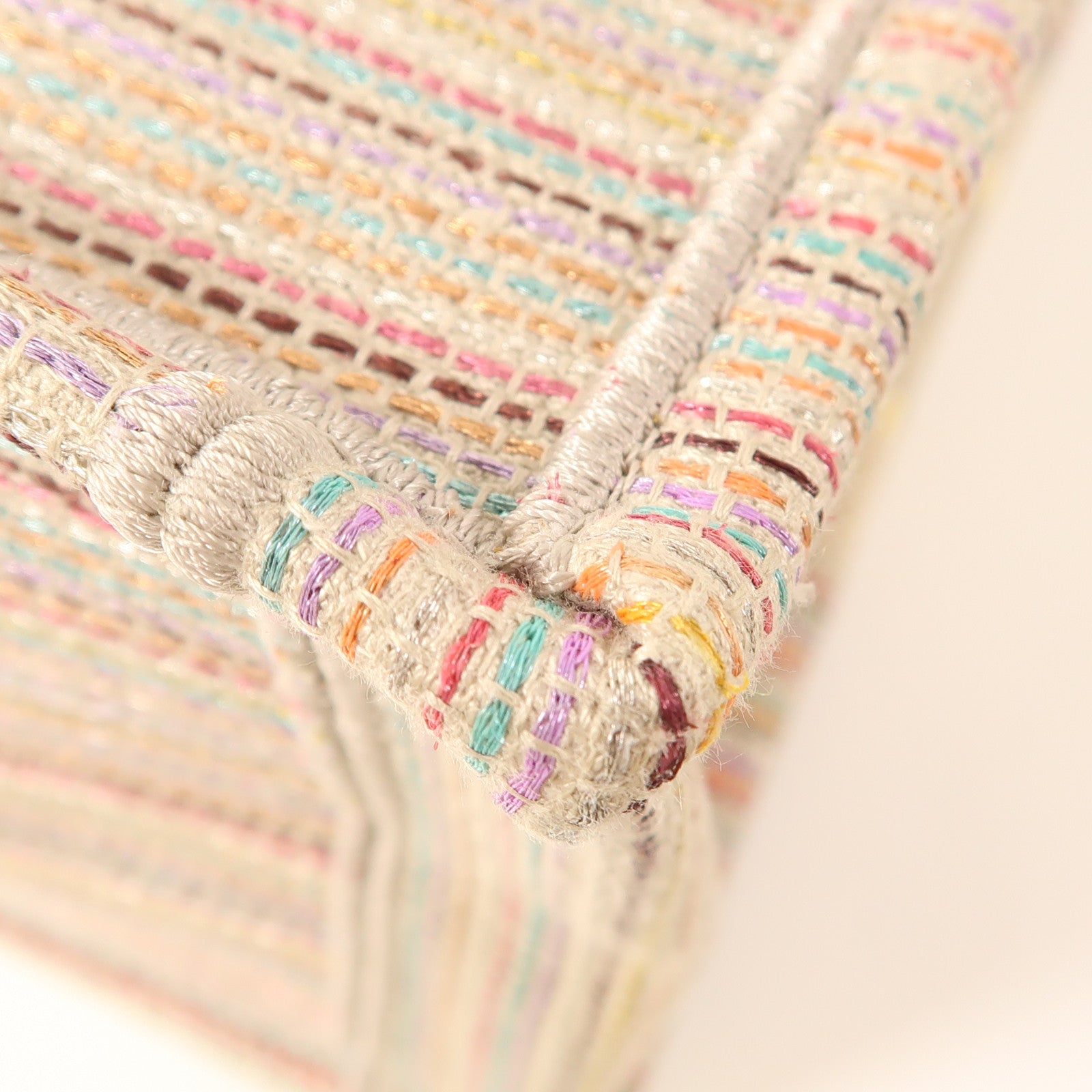 Dior CD Book Totebag Canvas Gold