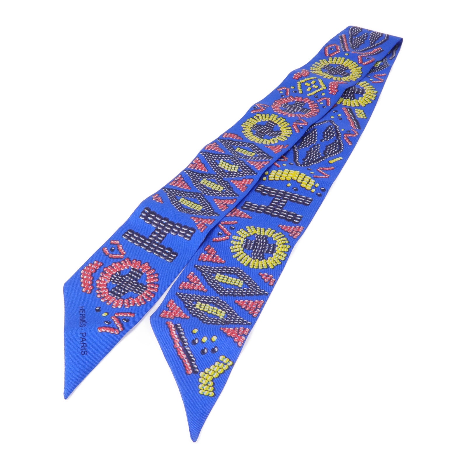 HERMES 絲質Twilly絲巾