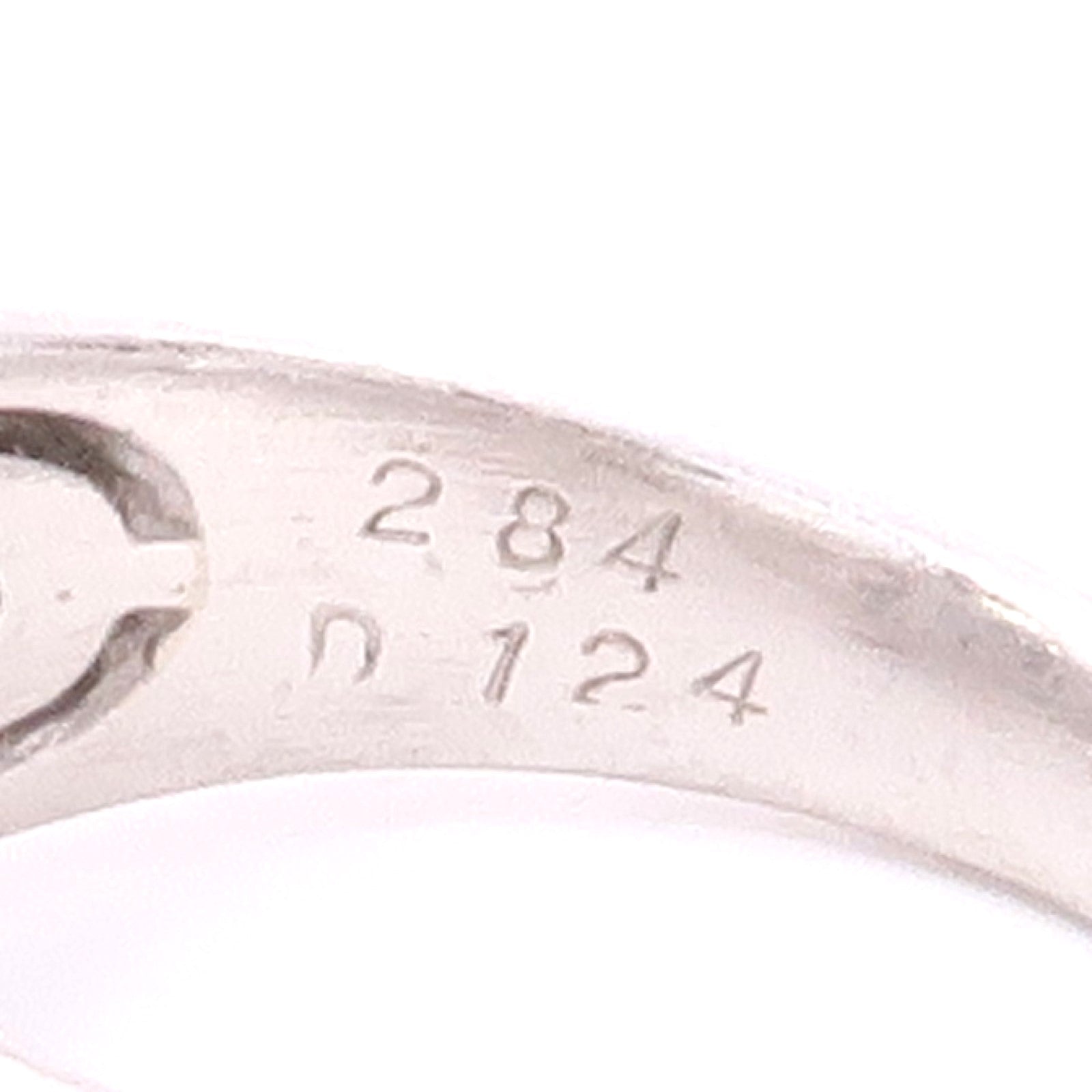 JEWELRY PT900鉑金Sapphire/Diamond Ring藍寶石/鑽石US#6.75