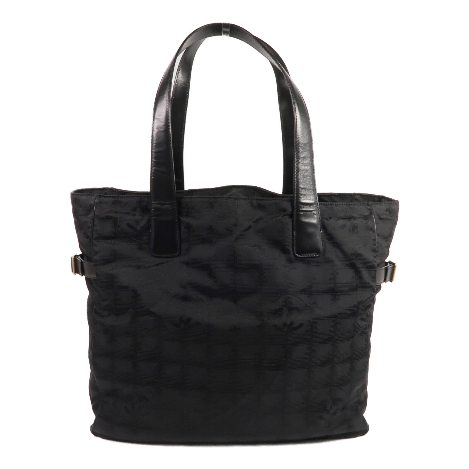 CHANEL 尼龍New Travel Line Tote Bag金扣手挽袋