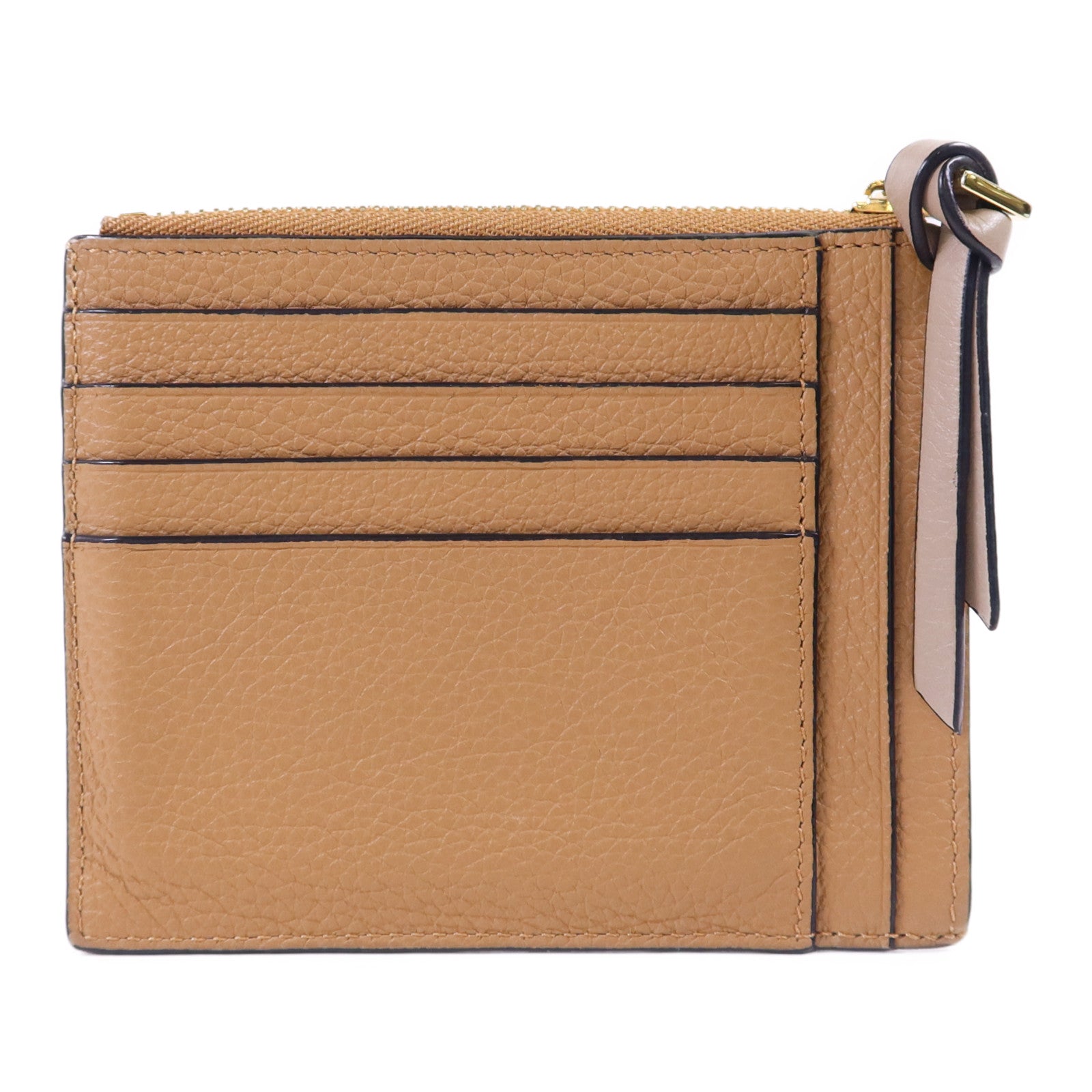 LOEWE 【激減優惠】牛皮皮革Card Case金扣卡片套