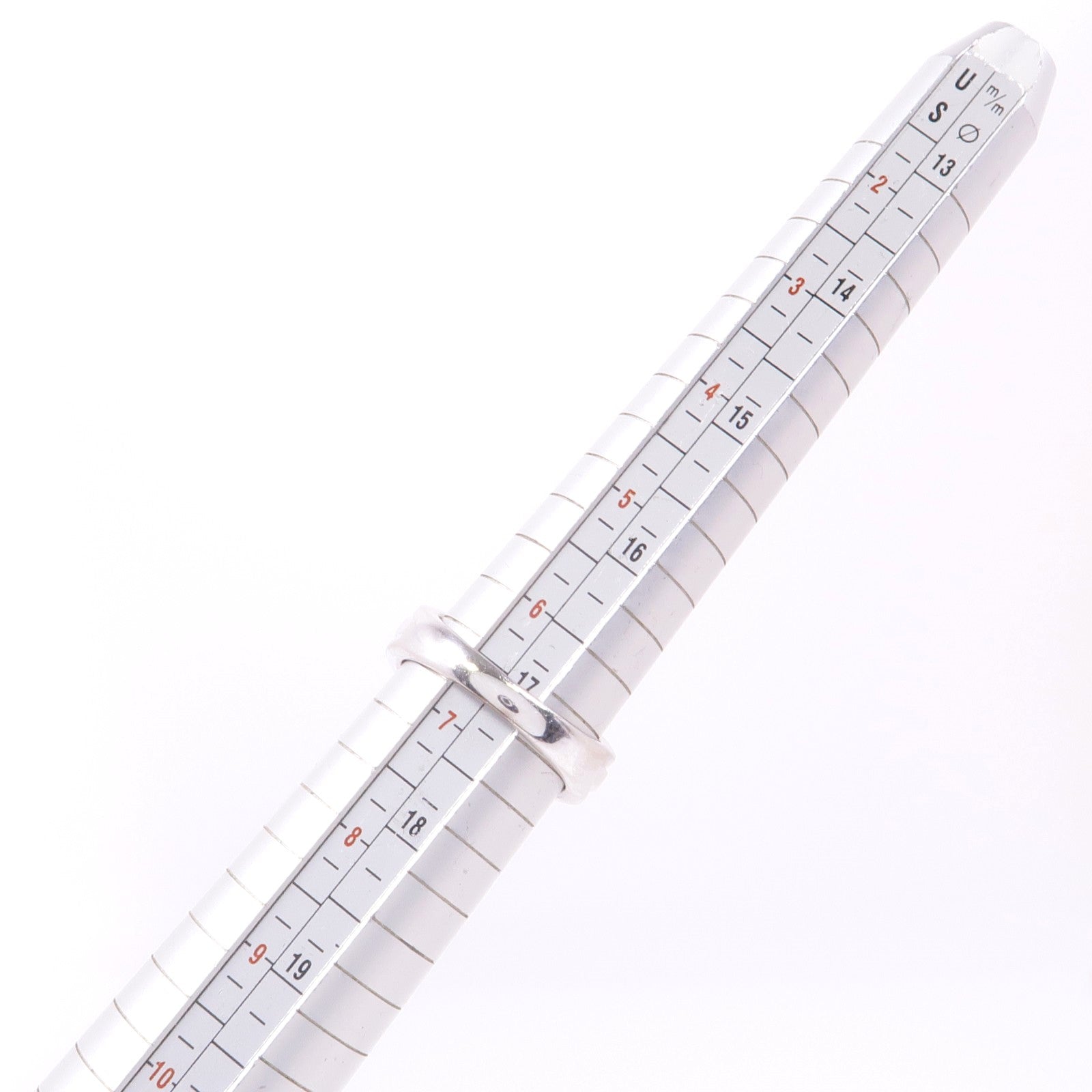 JEWELRY PT900鉑金Sapphire/Diamond Ring藍寶石/鑽石US#6.75