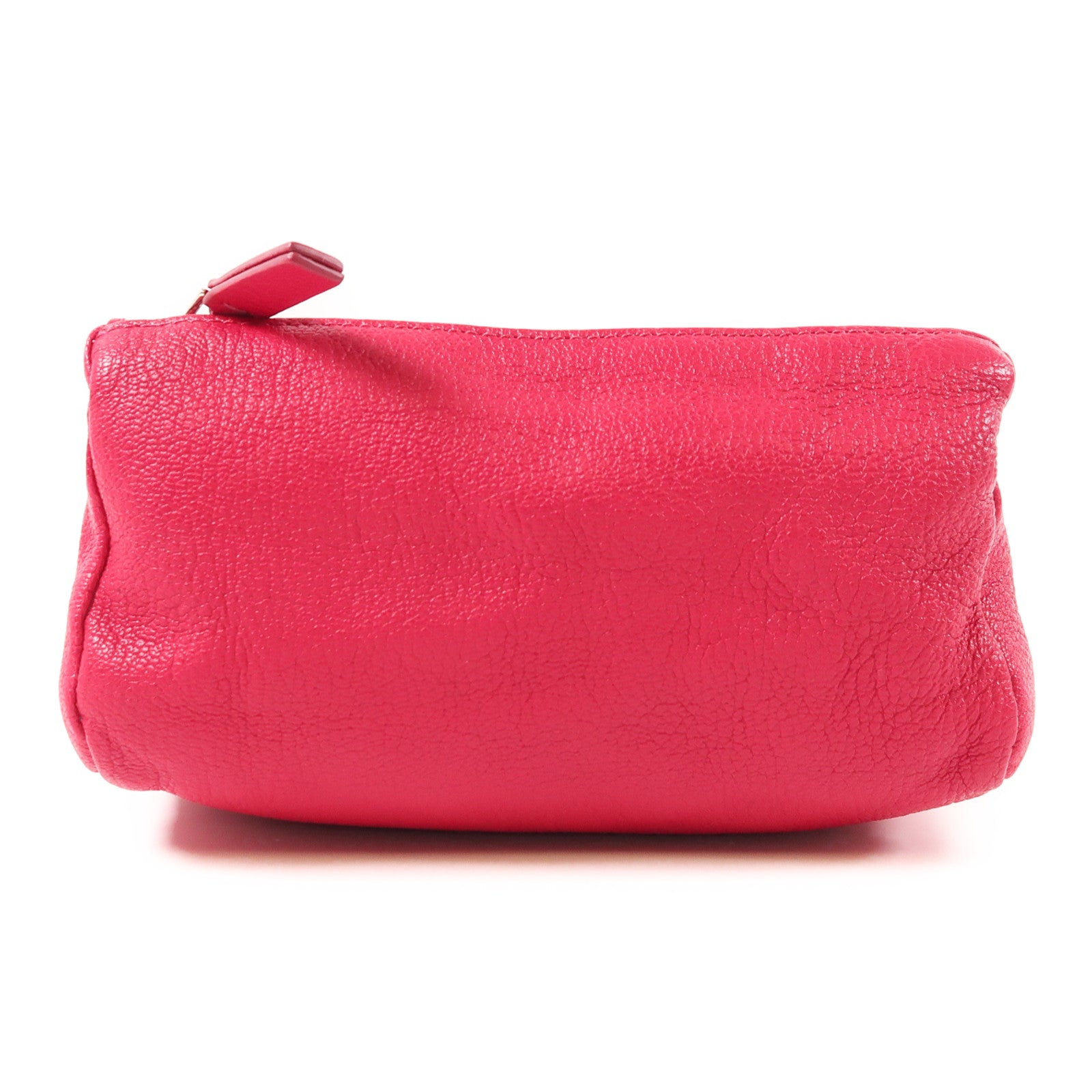 GIVENCHY 牛皮皮革Pandora Clutch銀扣手拿包