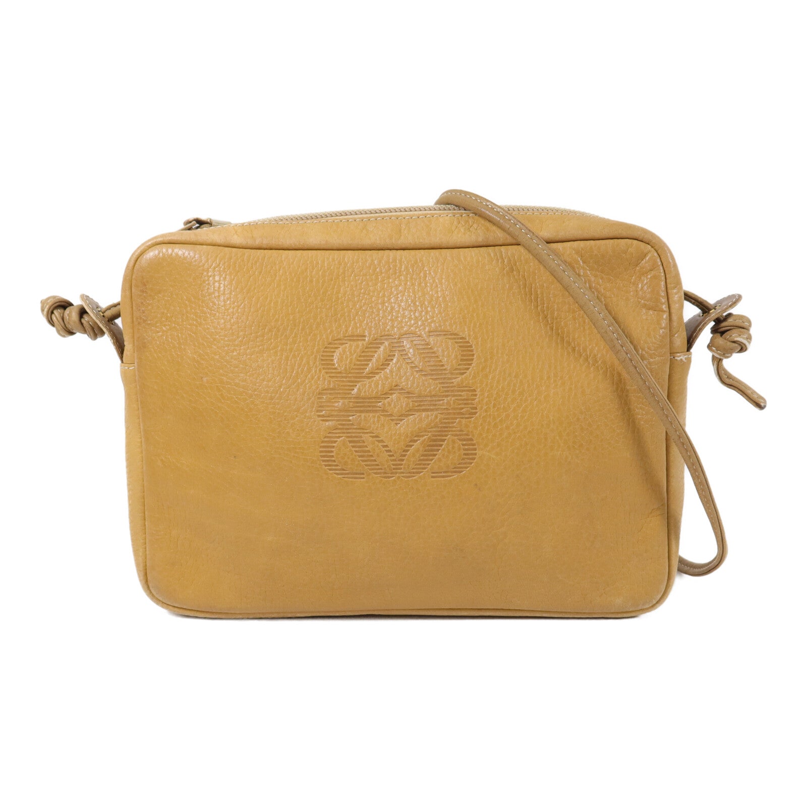 LOEWE 牛皮皮革Crossbody Bag肩背袋