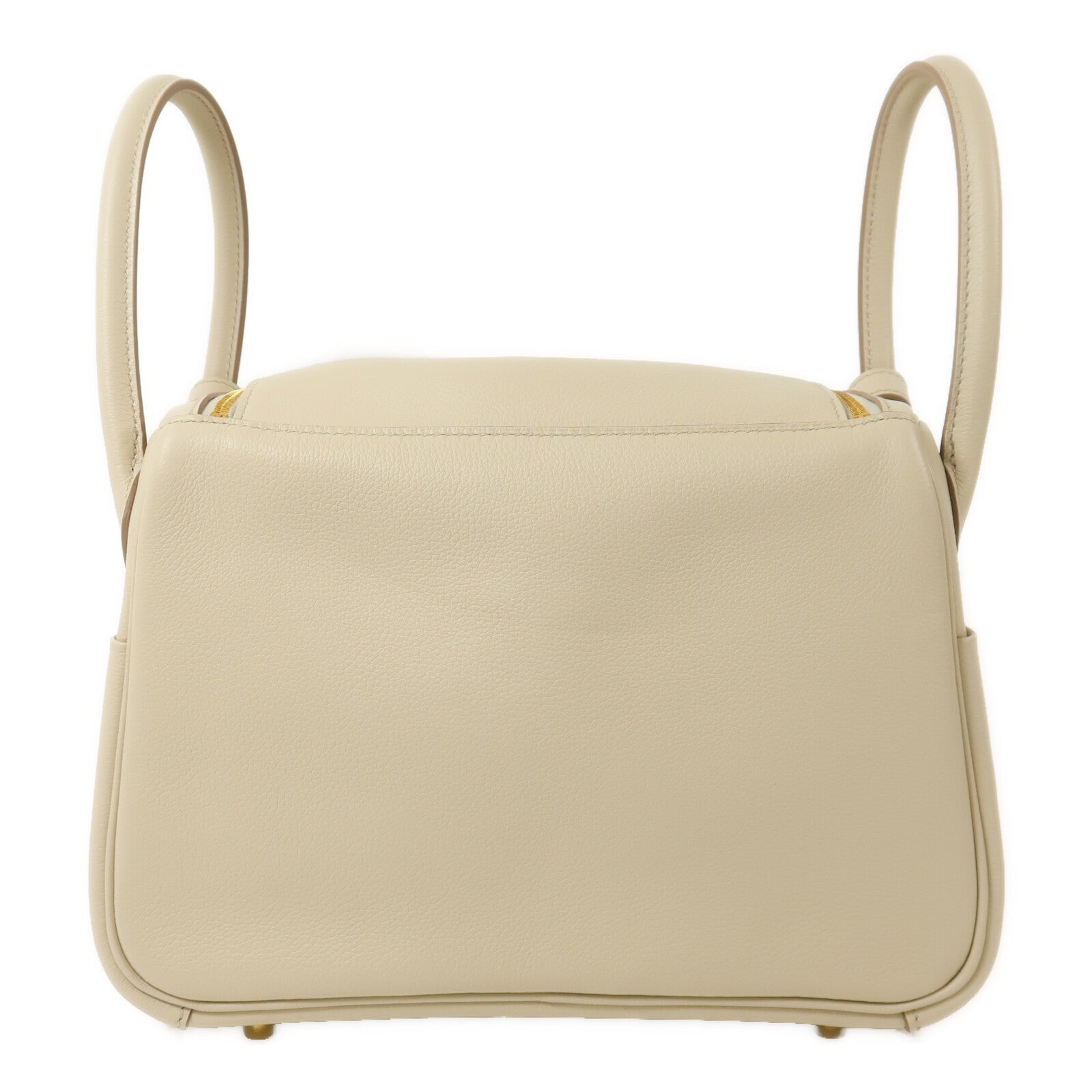 HERMES Evercolor皮革Lindy 26手挽肩背兩用袋Beton