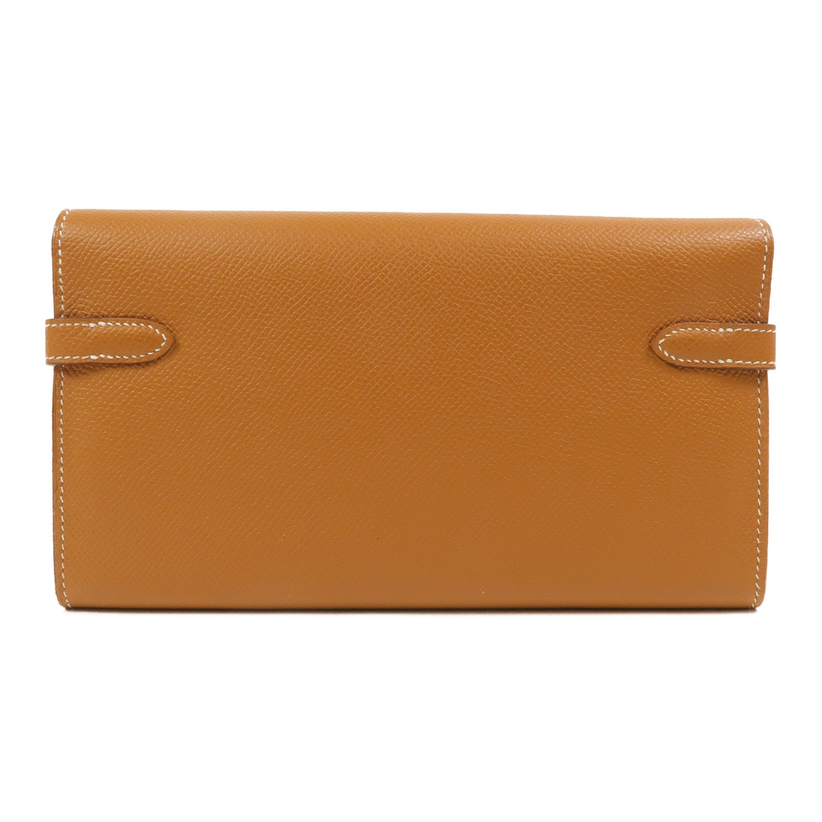 HERMES Epsom皮革Kelly Long Wallet長錢包