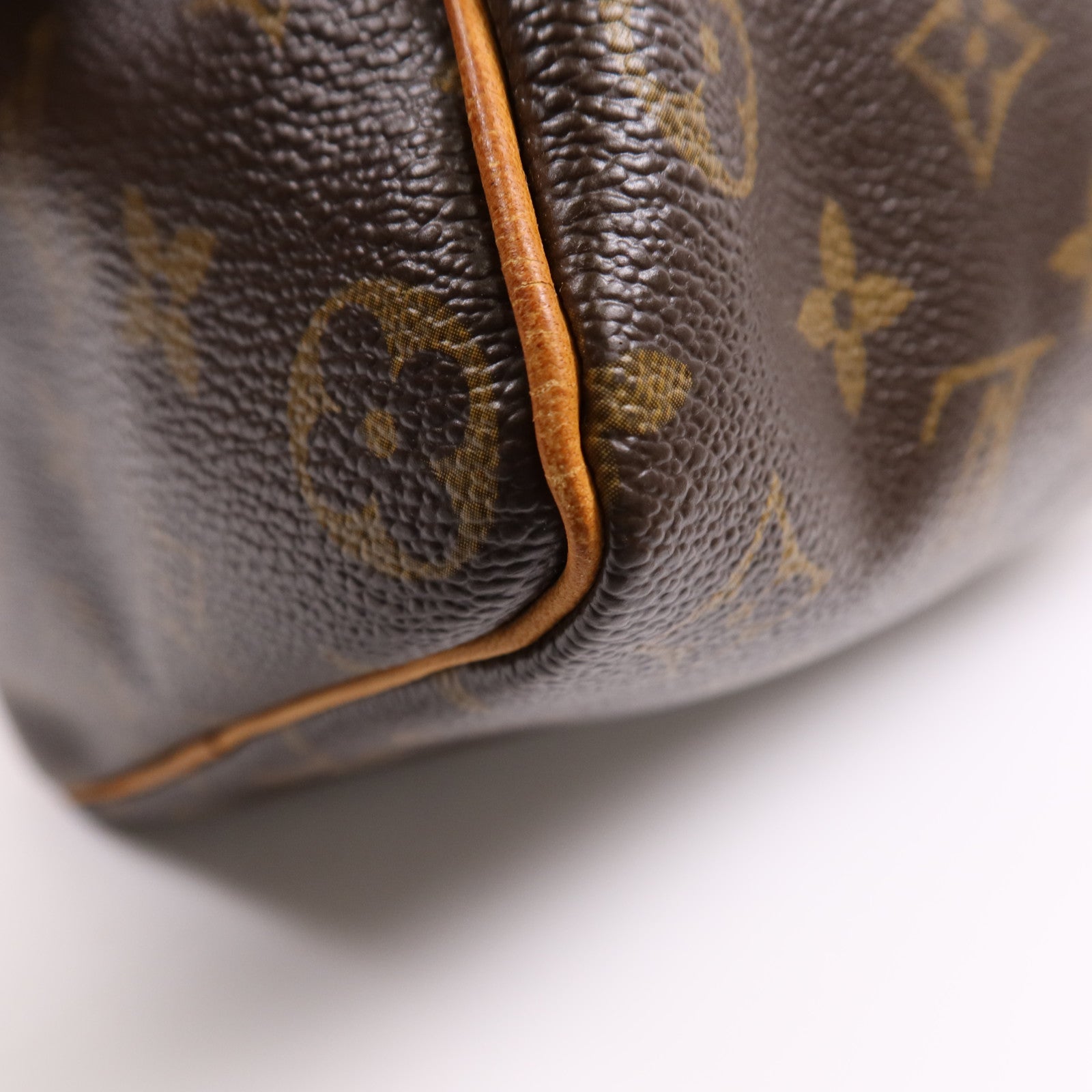 LOUIS VUITTON Monogram Speedy 35金扣手挽袋