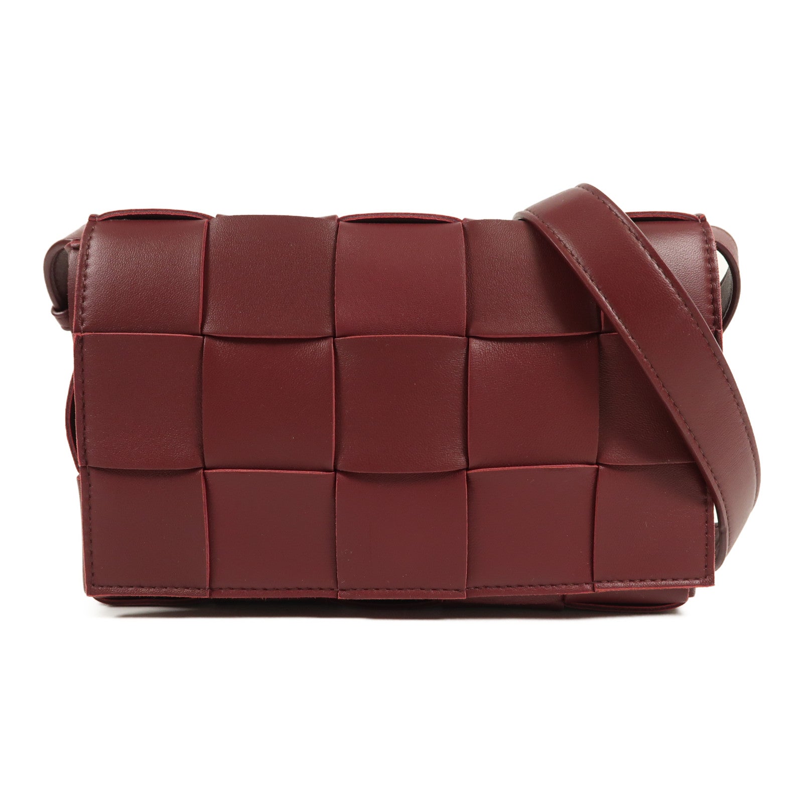 BOTTEGA VENETA 羊皮皮革Cassette Medium肩背袋