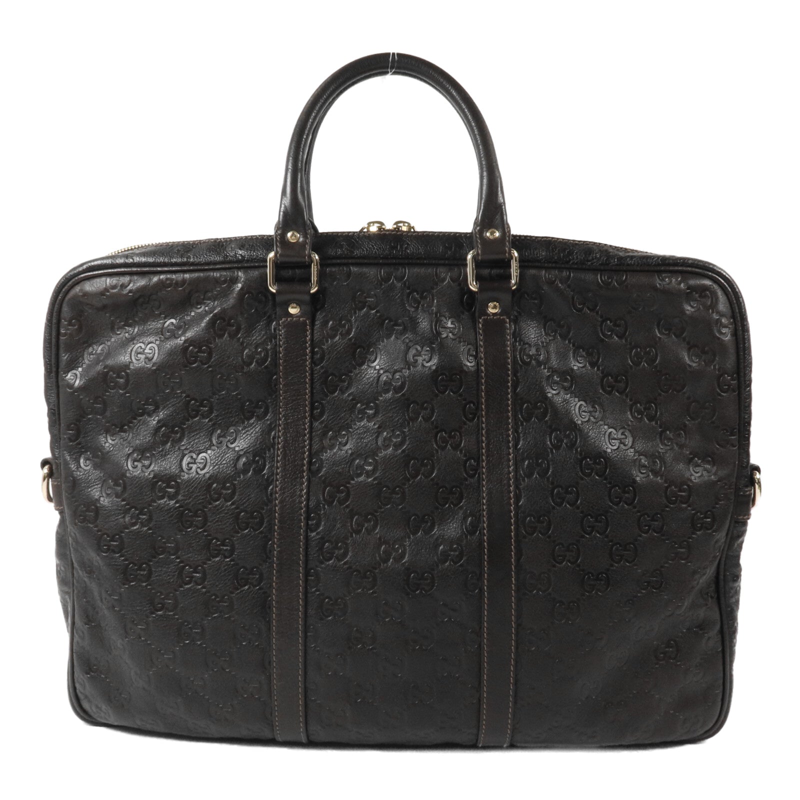 GUCCI 牛皮皮革Shoulder Bag公事包