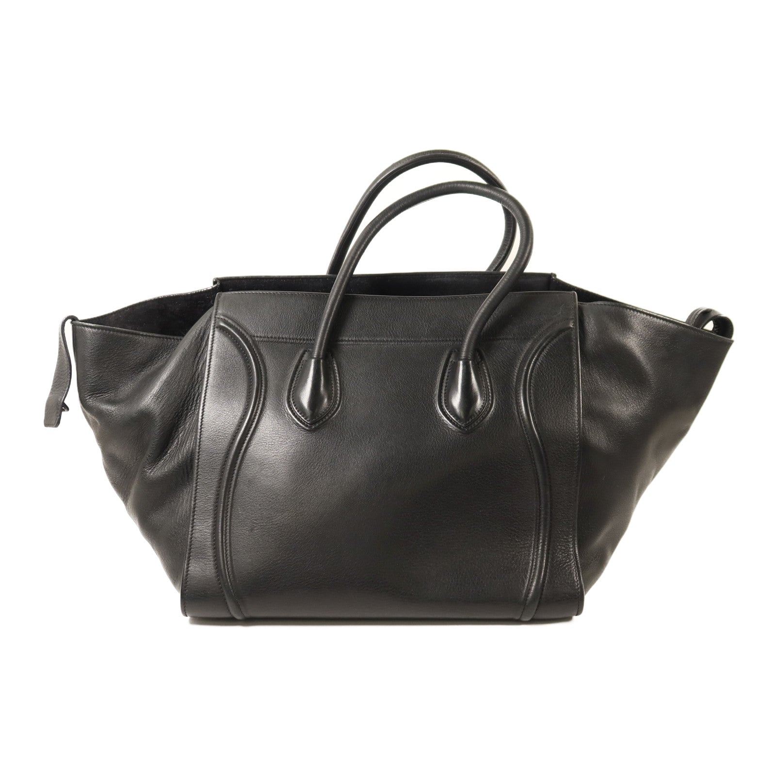 CELINE 牛皮皮革Luggage手挽袋