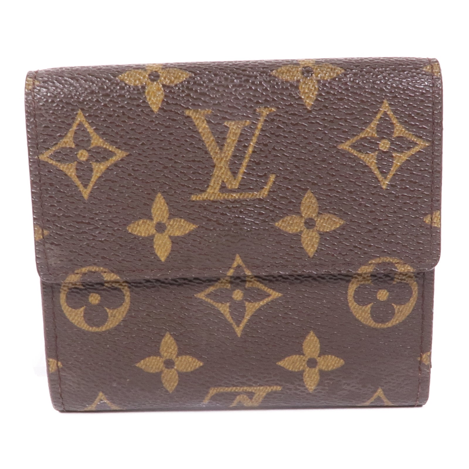 LOUIS VUITTON 【激減優惠】Monogram Porte Monnaie Billet Carte Credit Wallet金扣錢包