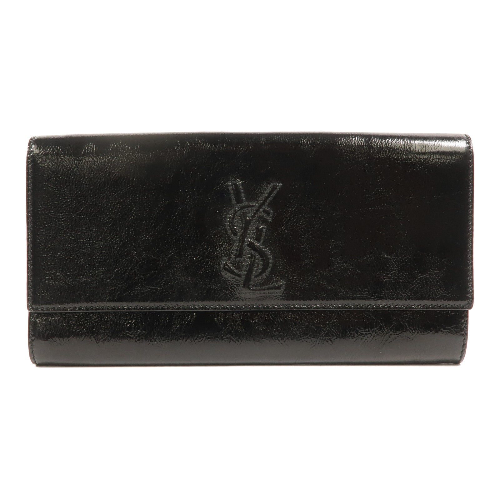 YVES SAINT LAURENT 漆皮皮革Belle de Jour Clutch手拿包