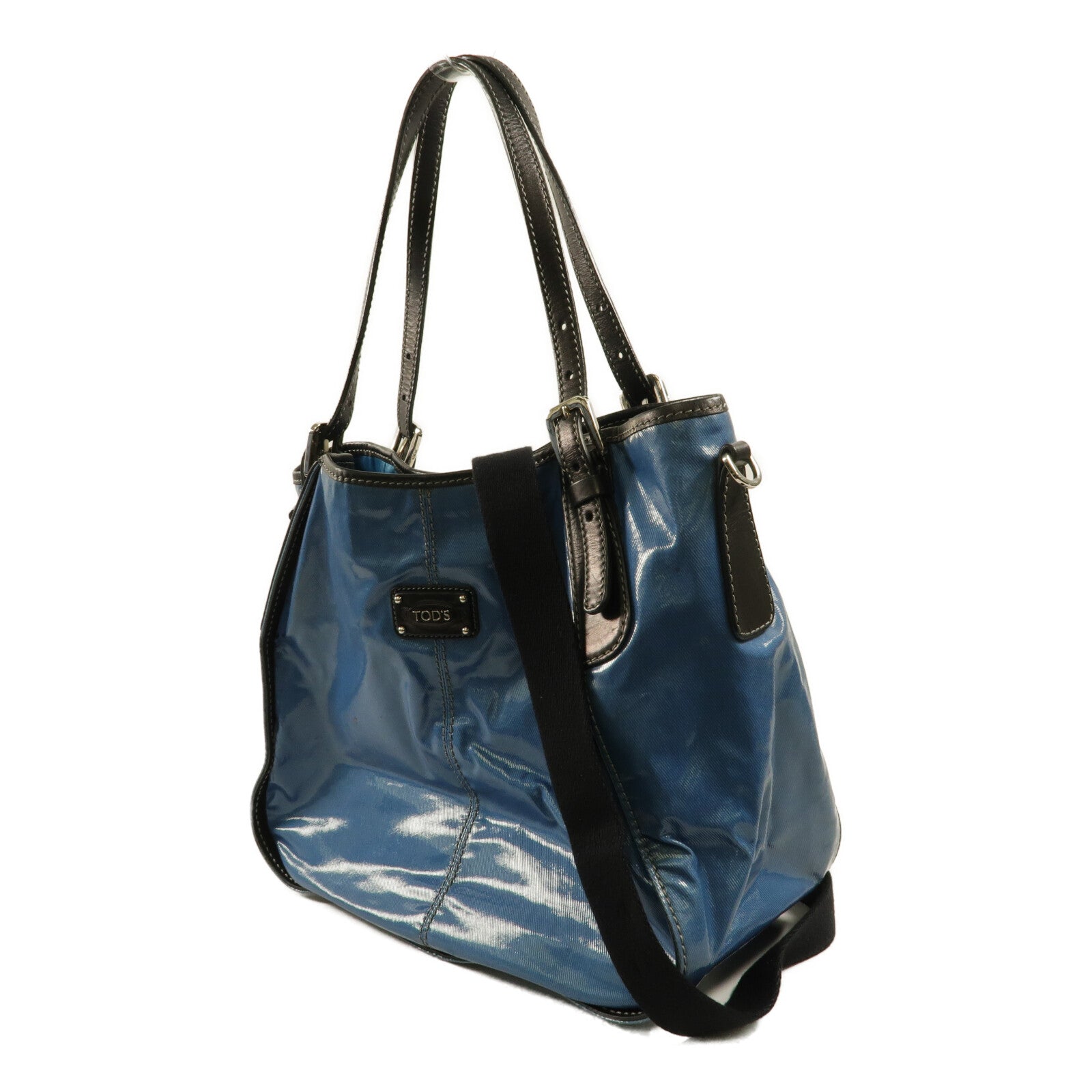 TOD'S PVC 2Way Shoulder Bag手挽肩背兩用袋