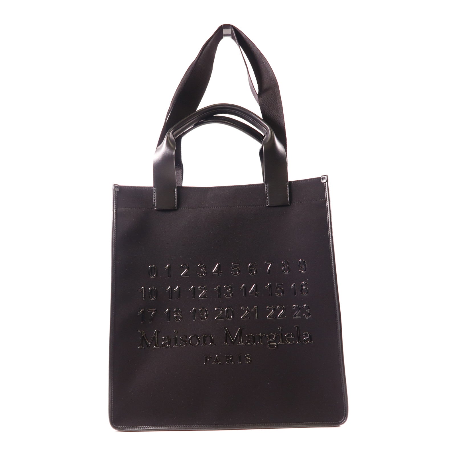 SELECTION SHW 2 Way Shoulder Tote Bag SB1WC0019P7276HA200 Fabric Black