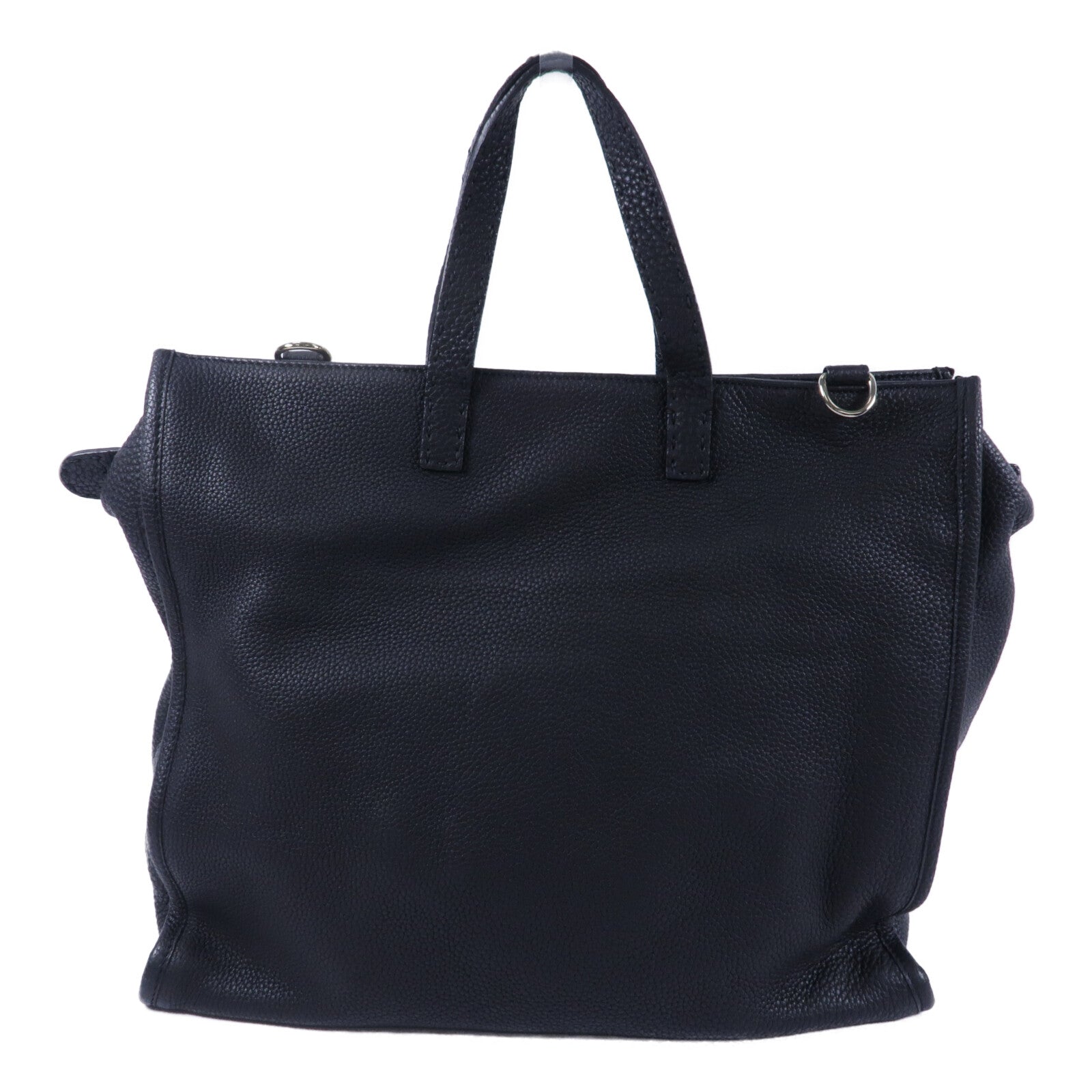 FENDI Roman Leather Selleria 2 Way Bag手挽肩背兩用袋