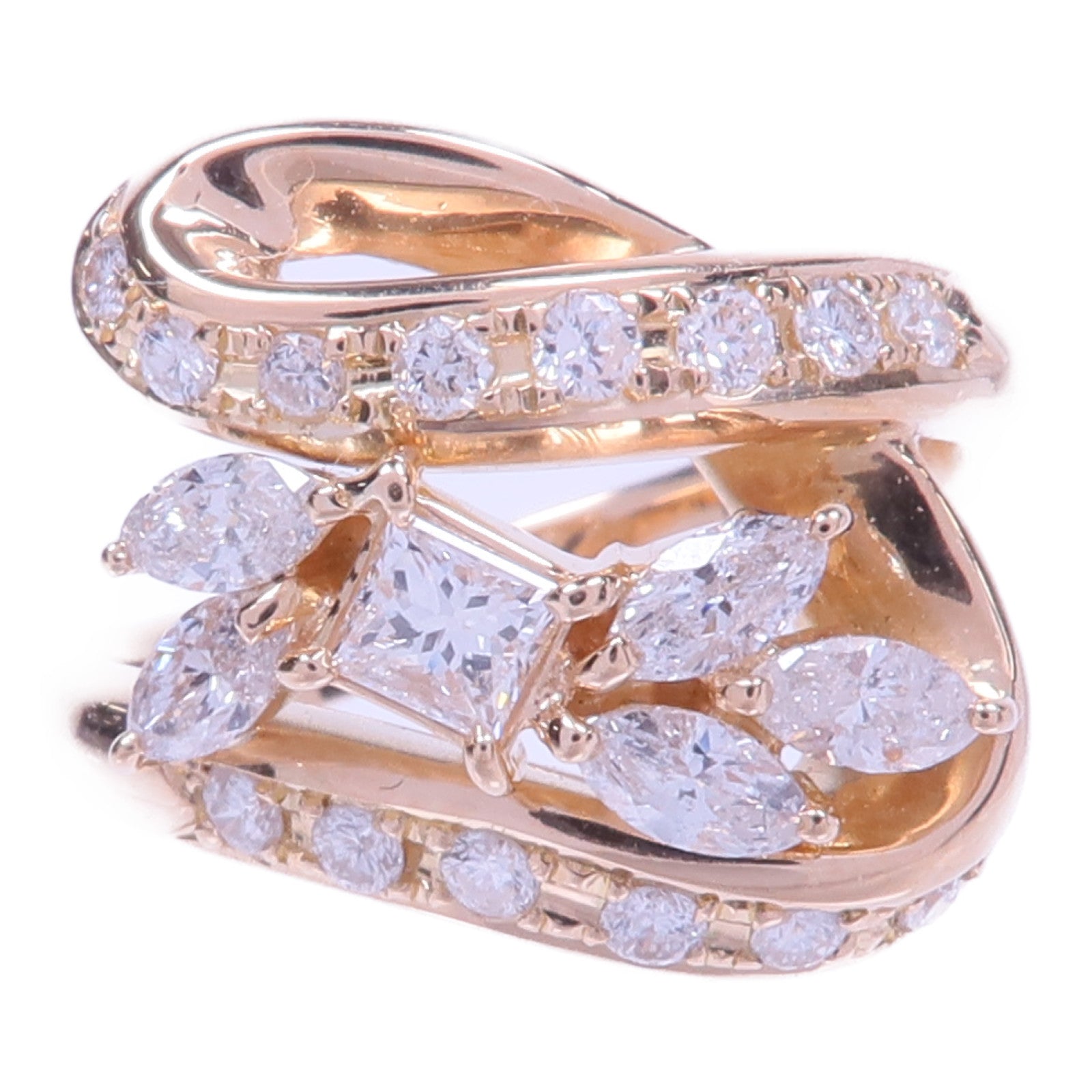 JEWELRY 18K黃金Diamond Ring鑽石戒指US#5.5