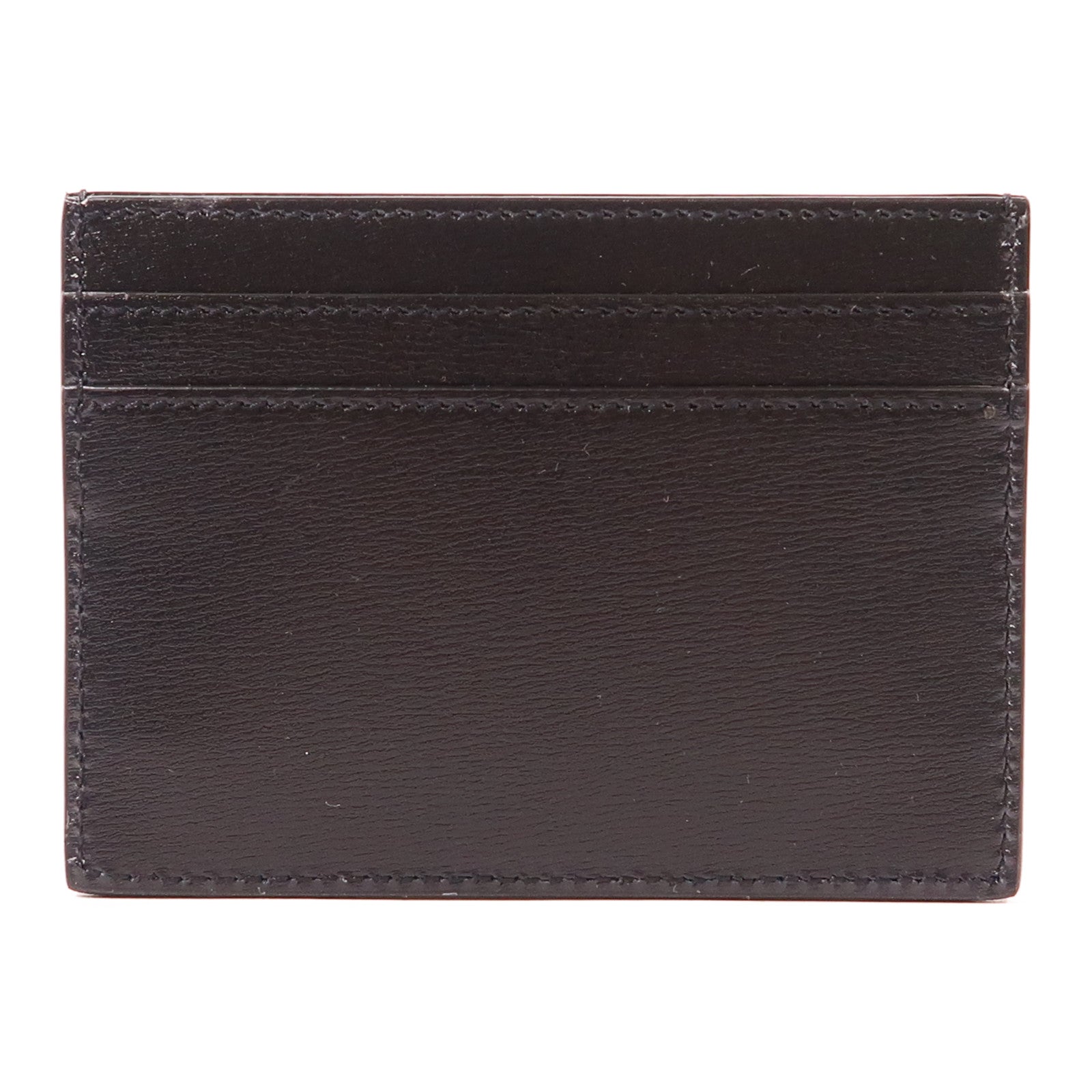 SAINT LAURENT 牛皮皮革Tiny Cassandre Card Case金扣卡片套