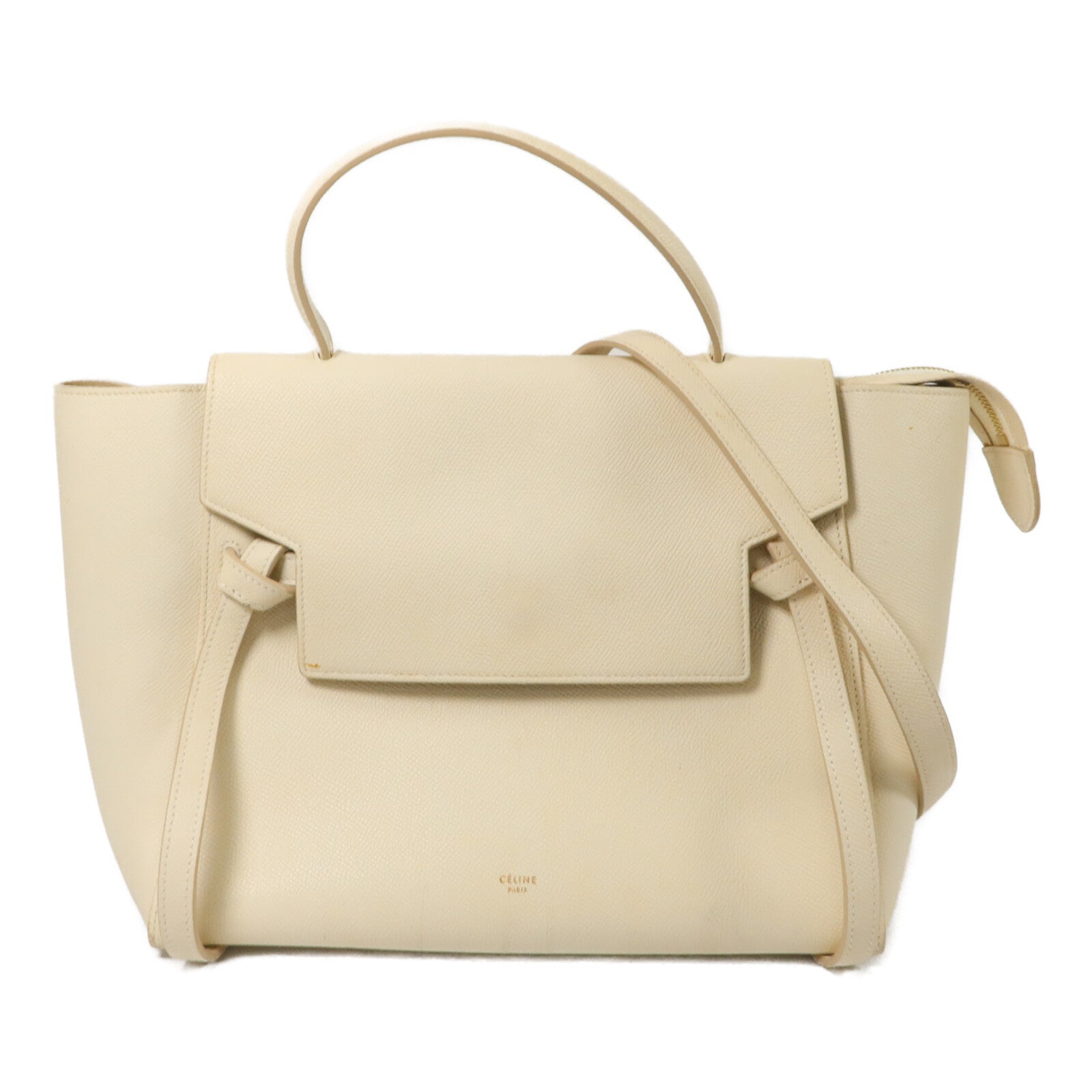 CELINE 牛皮皮革Micro Belt Bag手挽肩背兩用袋