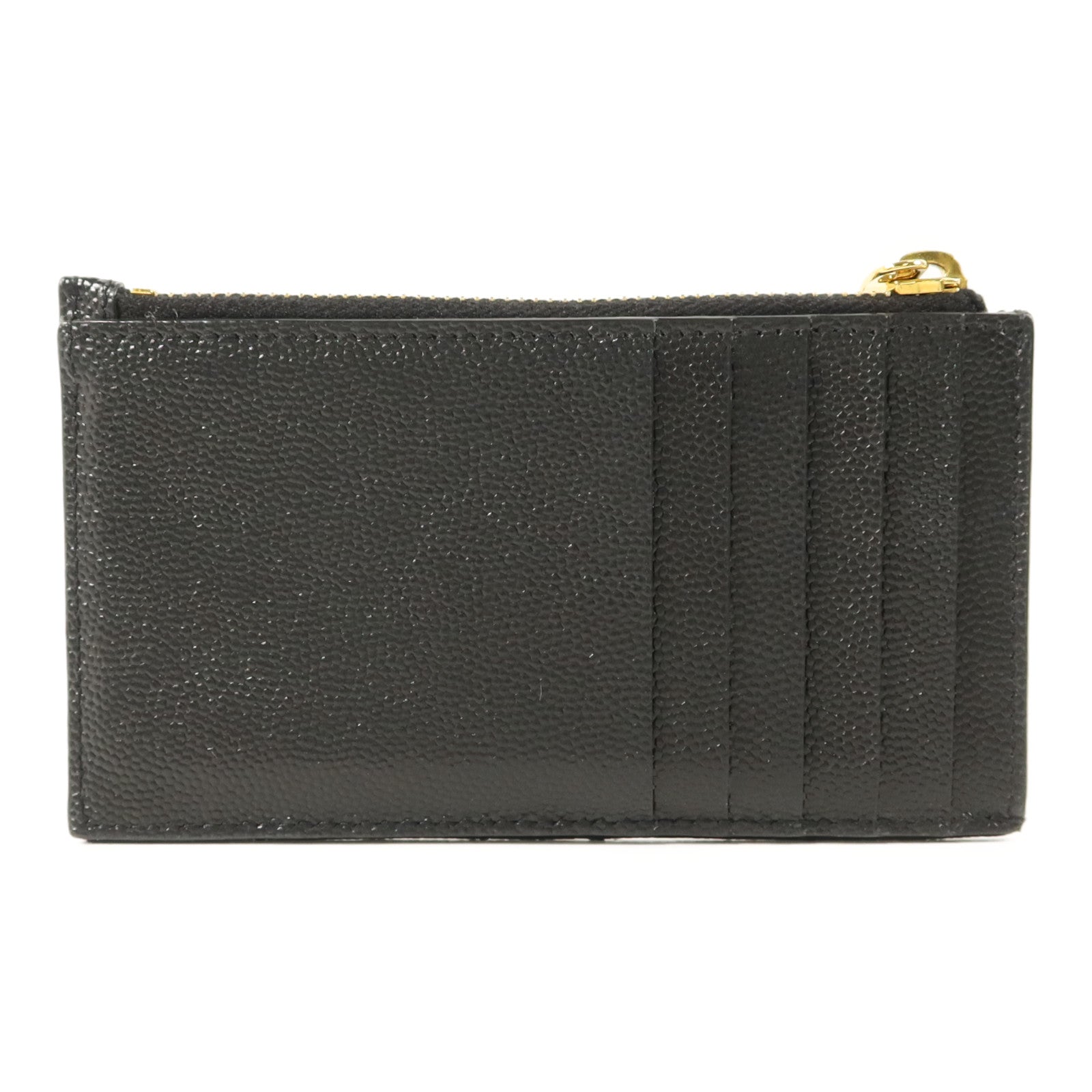SAINT LAURENT 牛皮皮革Card Case金扣卡片套