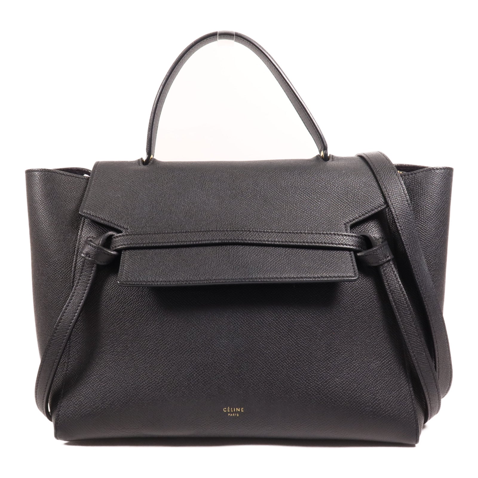 CELINE 牛皮皮革Belt Bag金扣手挽肩背兩用袋