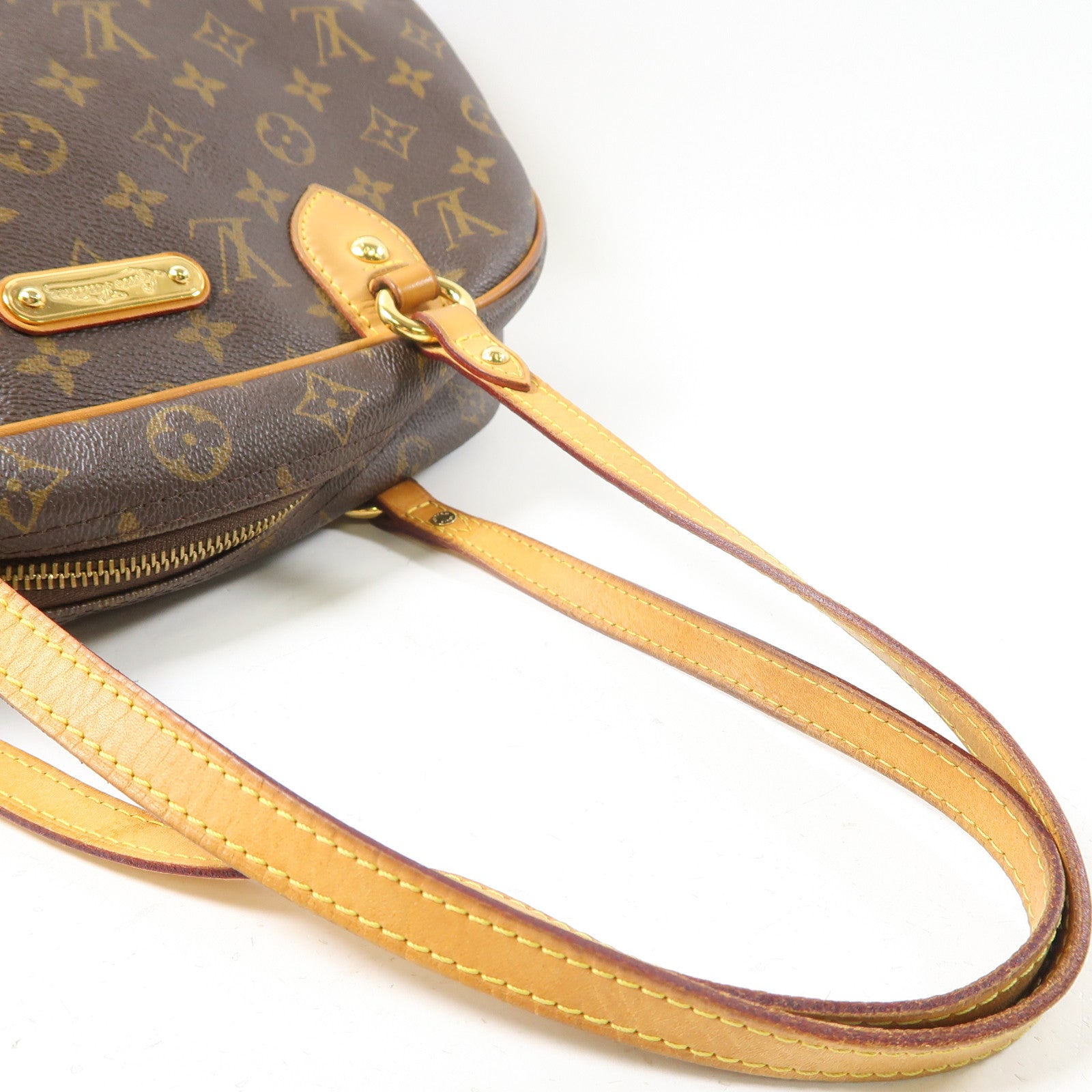 LOUIS VUITTON 【激減優惠】Monogram Montorgueil PM金扣肩背袋啡色