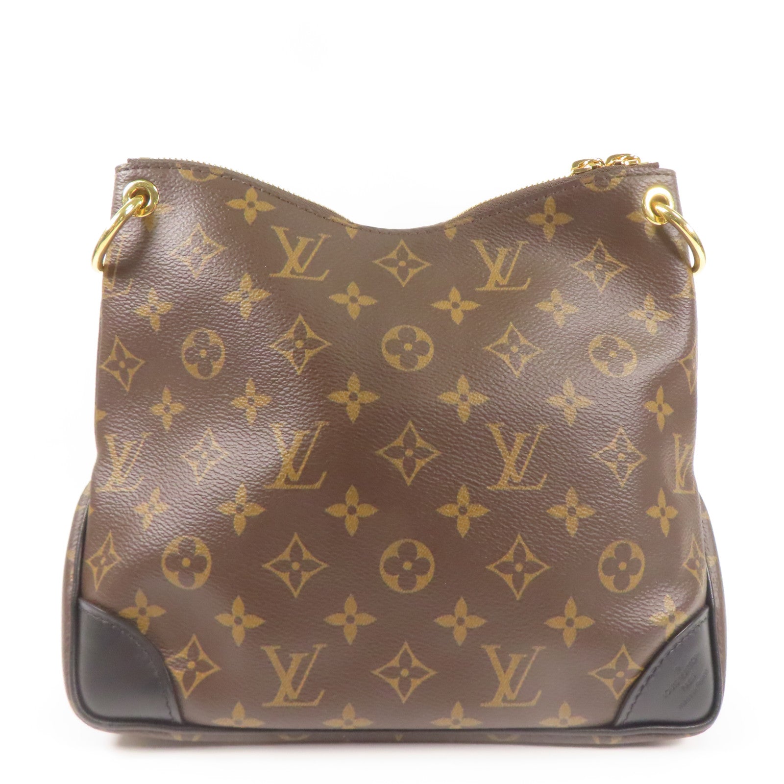 LOUIS VUITTON LV GHW Odeon Shoulder Bag M45353 Monogram Brown