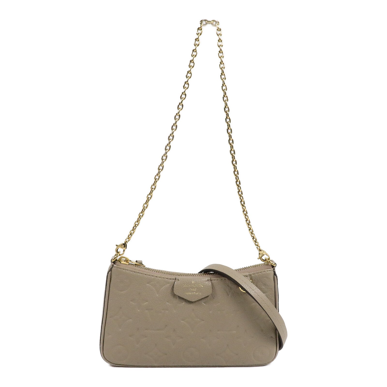 LOUIS VUITTON Monogram Empreinte Easy Pouch On Strap肩背袋