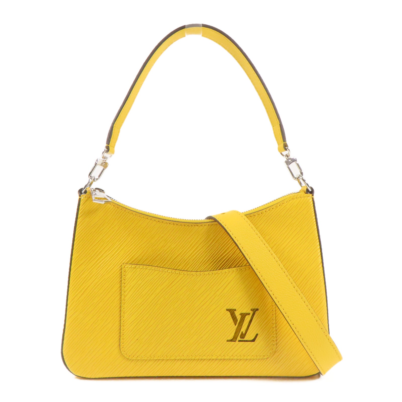LOUIS VUITTON LV SHW Marelle 2way Shoulder Bag Epi Yellow