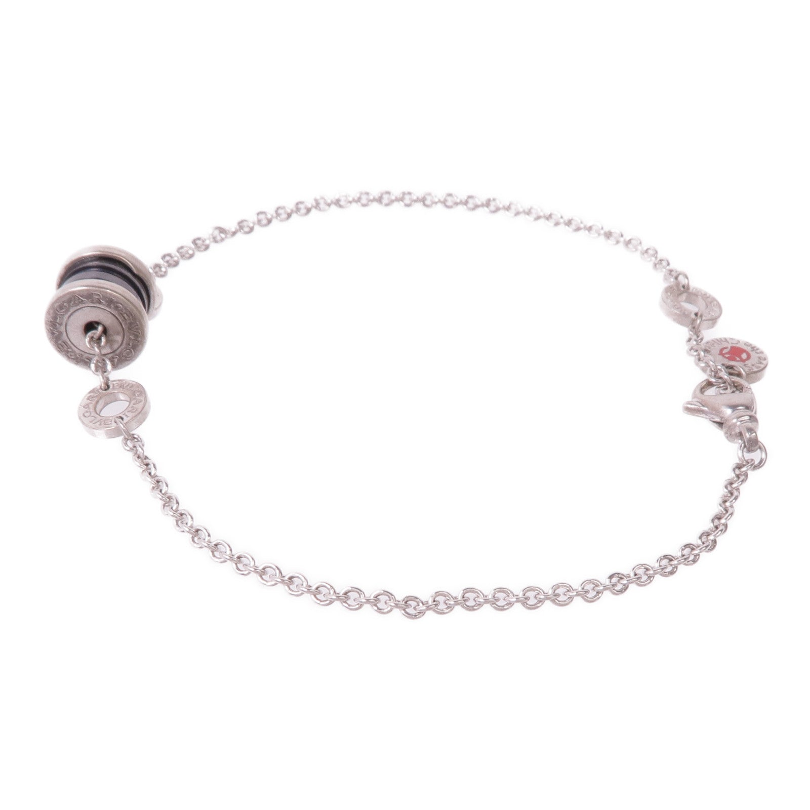 BVLGARI 925純銀/陶瓷Save The Children Bracelet手鏈