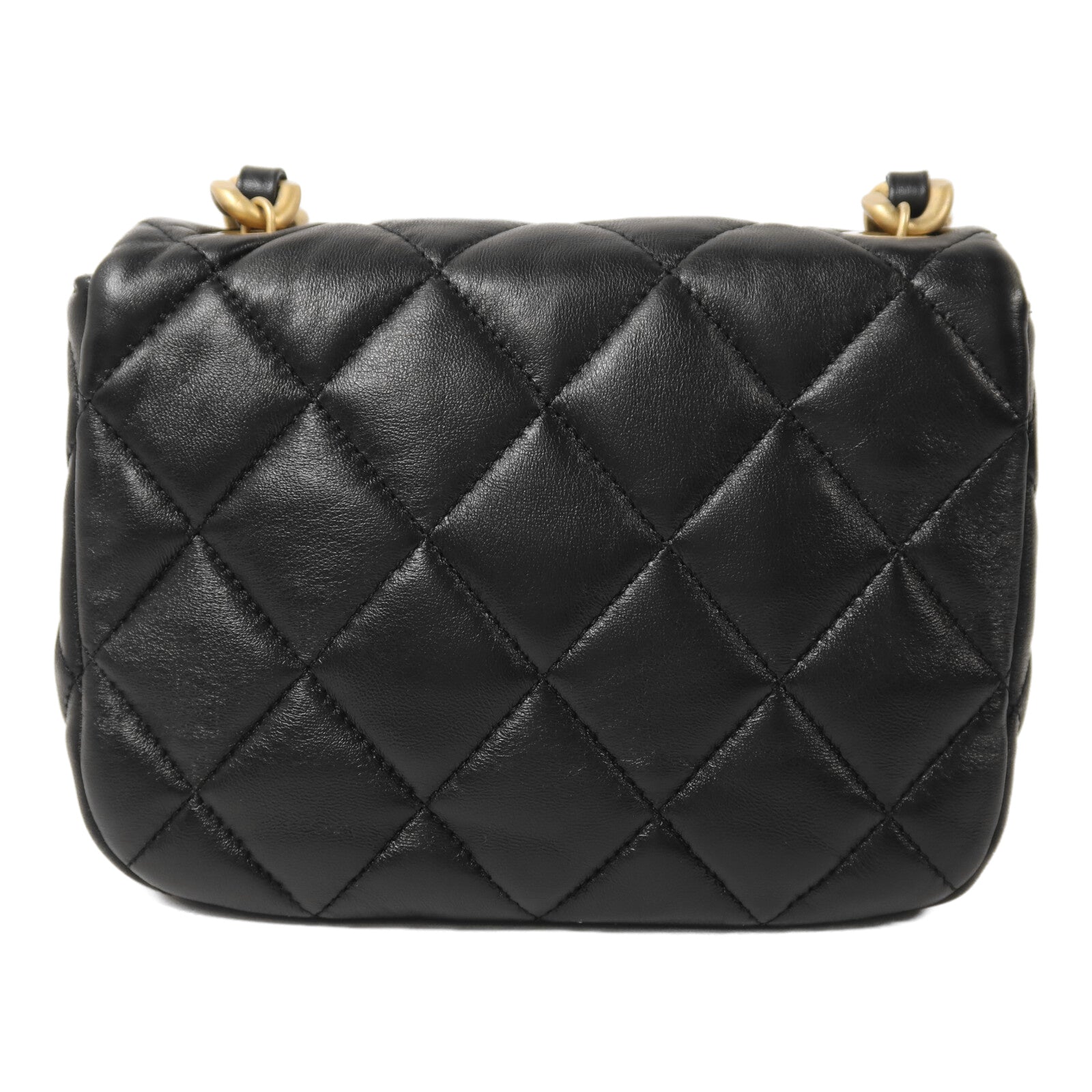 CHANEL 羊皮皮革Chain Shoulder鏈帶肩背袋