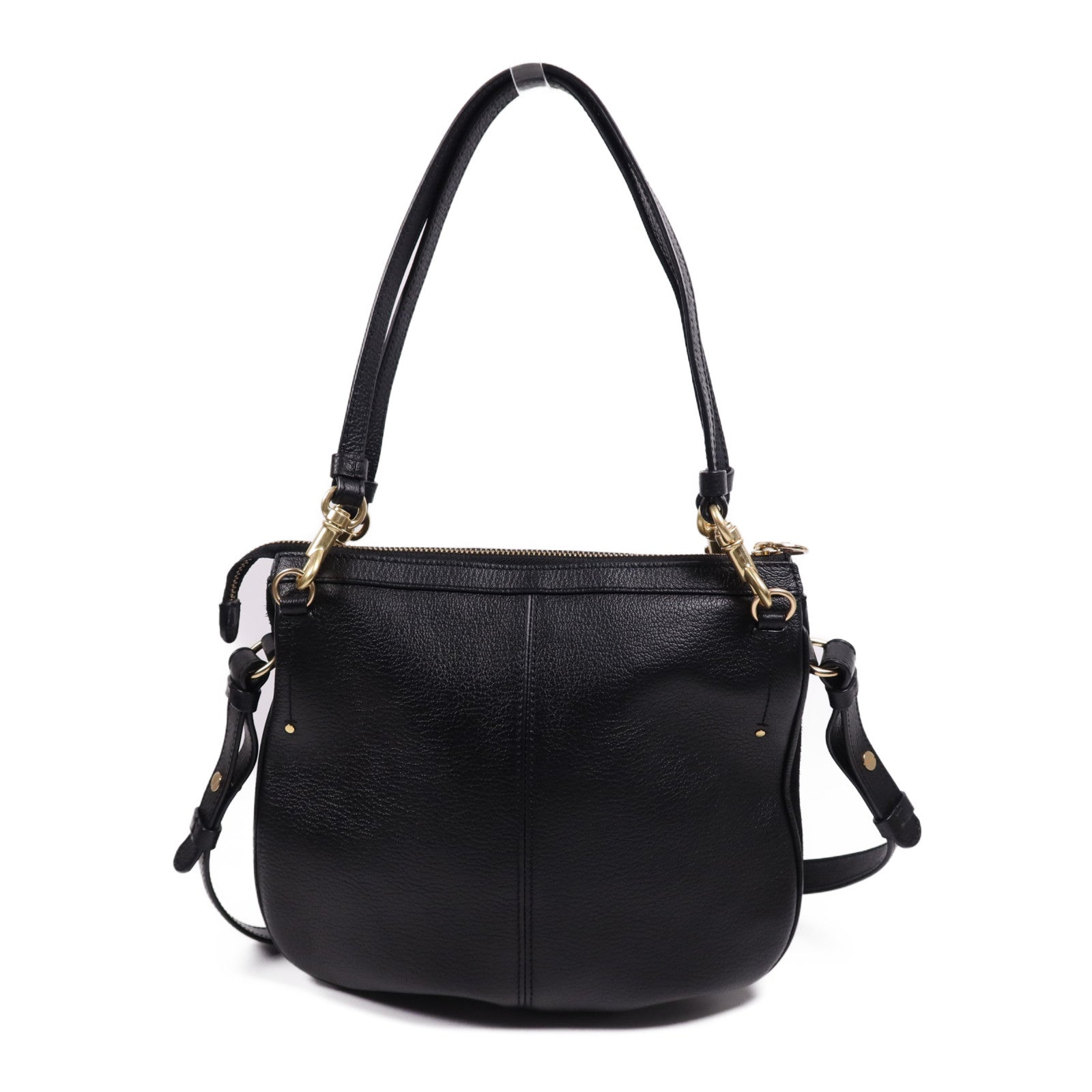 SEE BY CHLOE 牛皮皮革Shoulder Bag金扣手挽肩背兩用袋