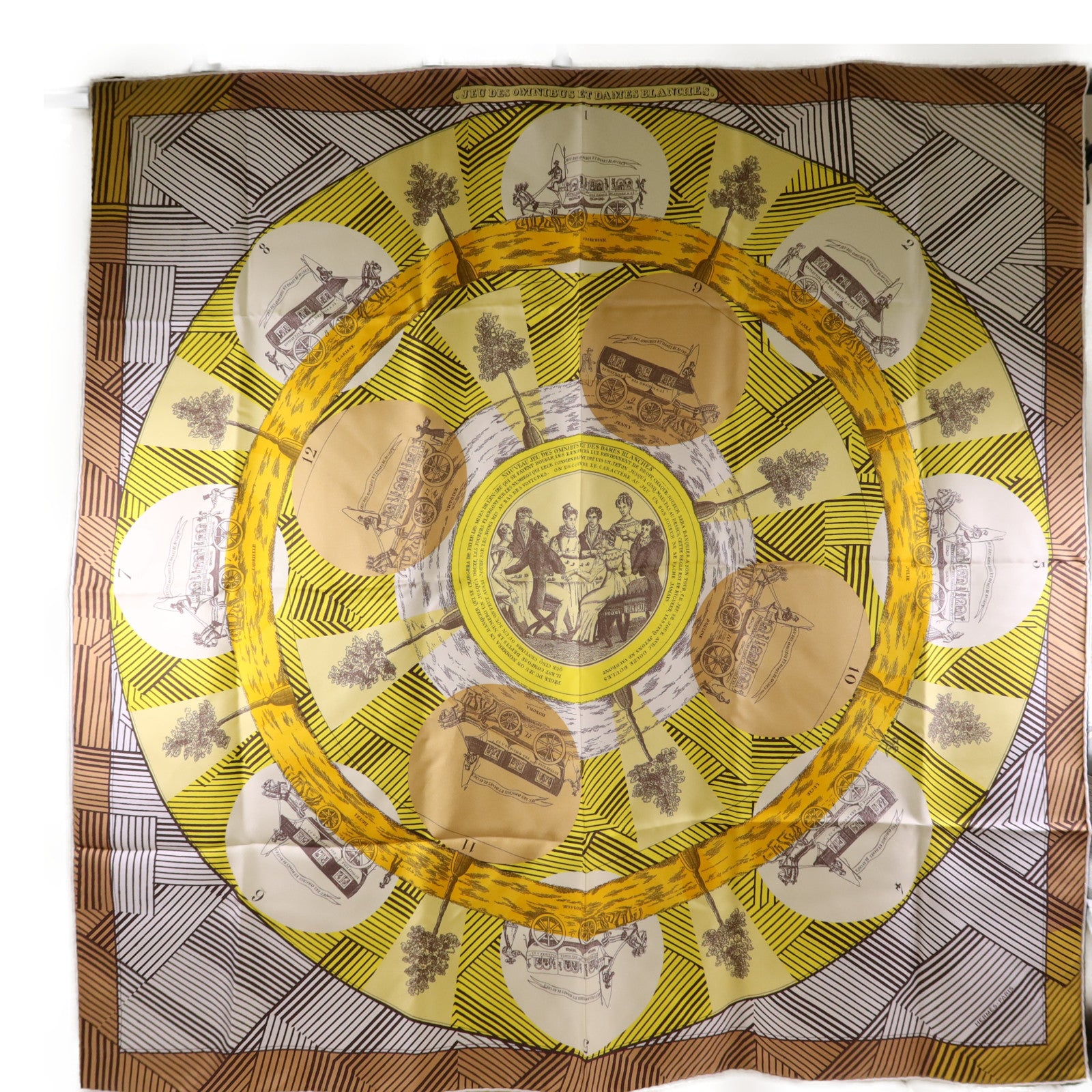 HERMES 絲質Scarf 90X90絲巾