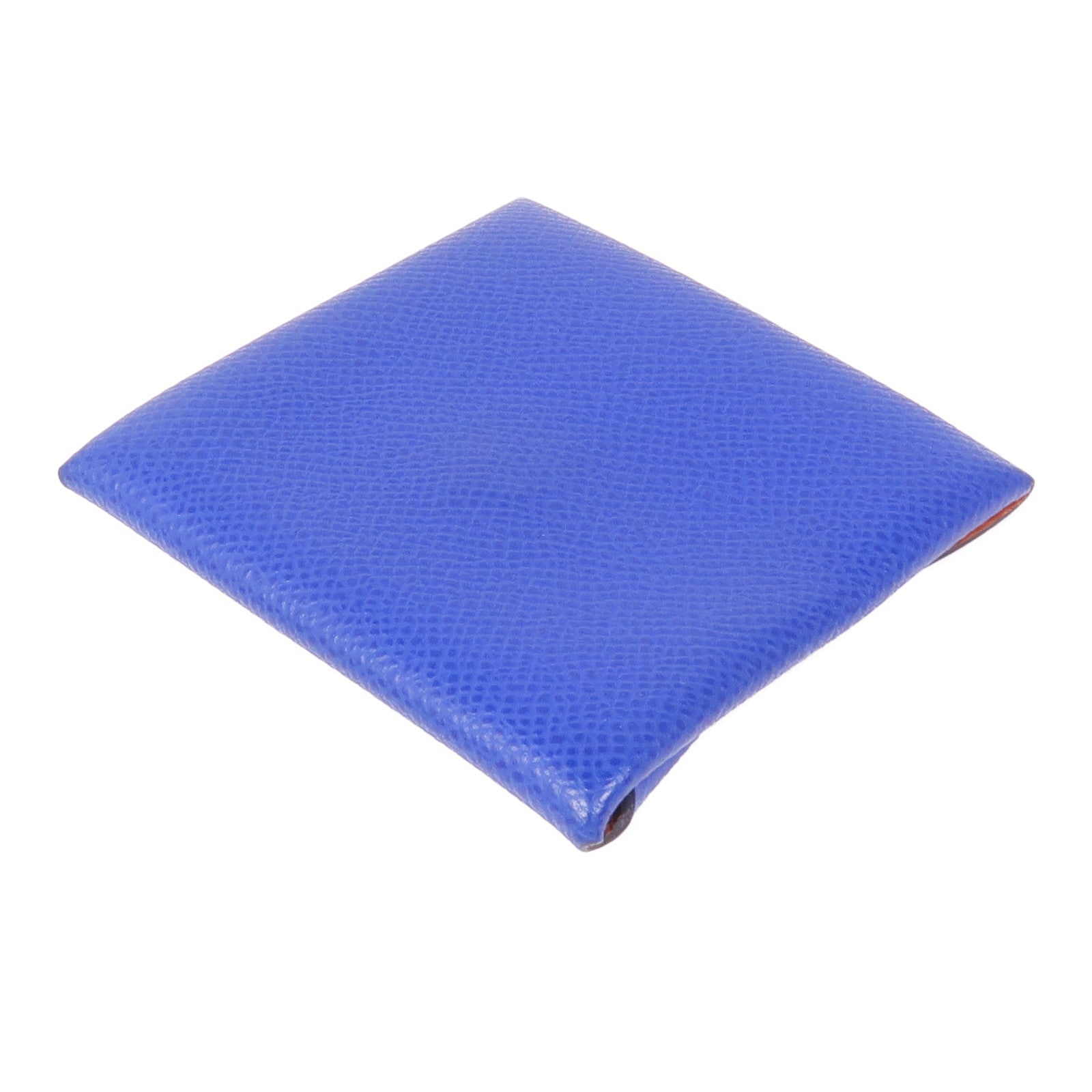 HERMES Epsom皮革Bastia銀扣零錢包