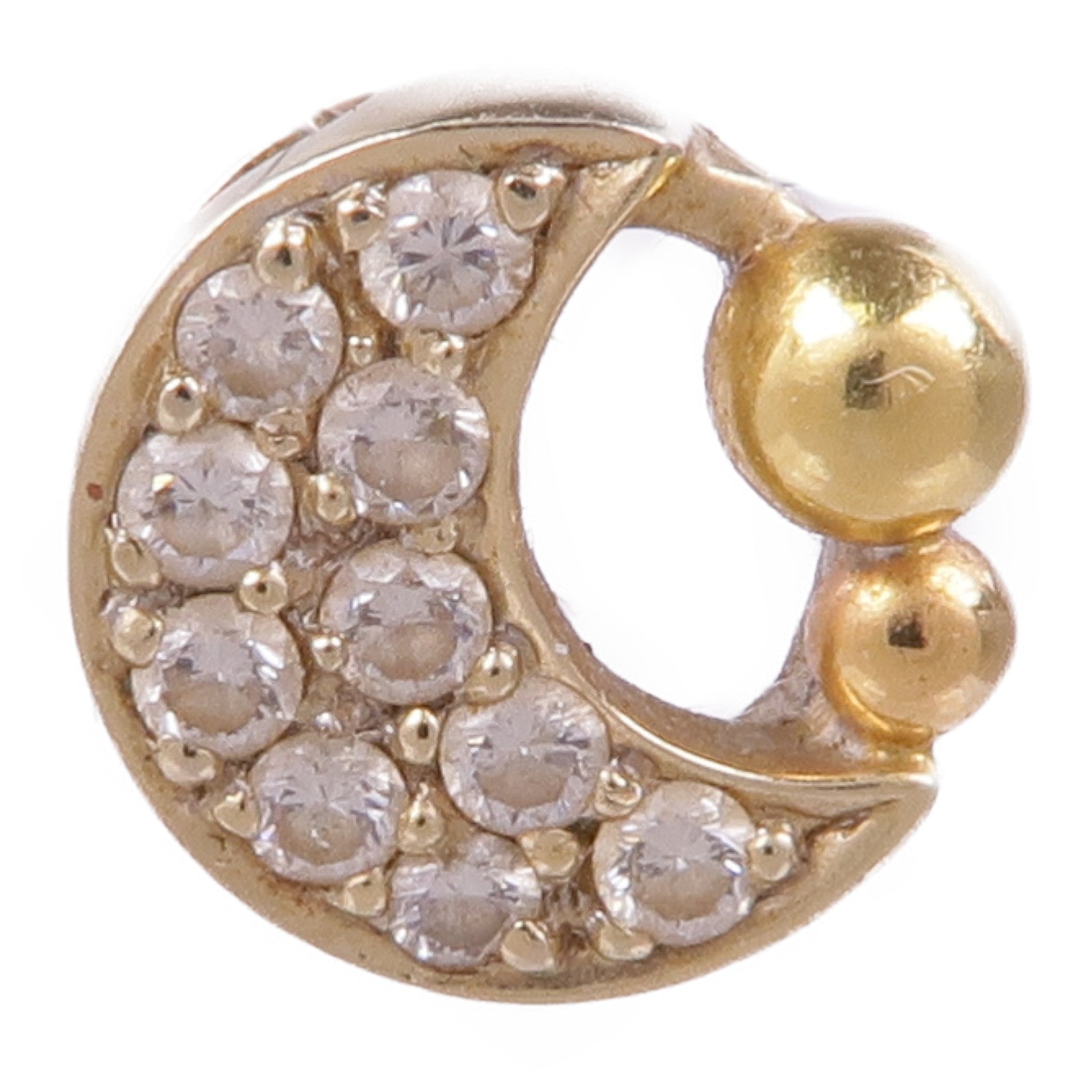 JEWELRY 18K黃金/白金Diamond Pendant Top鑽石吊墜