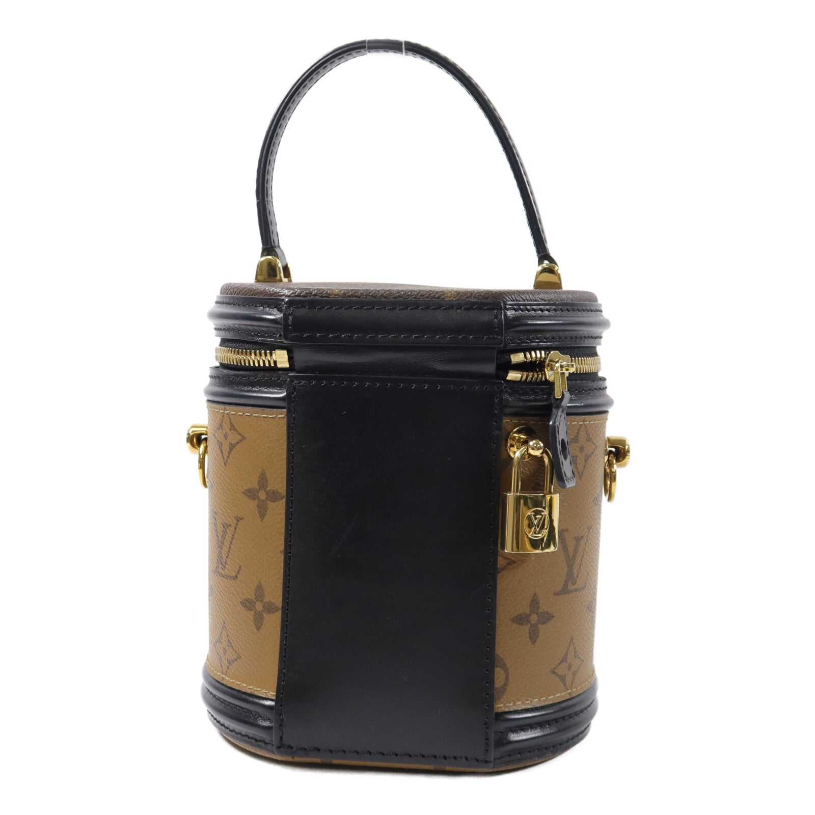 LOUIS VUITTON Monogram Reverse Cannes手挽肩背兩用袋