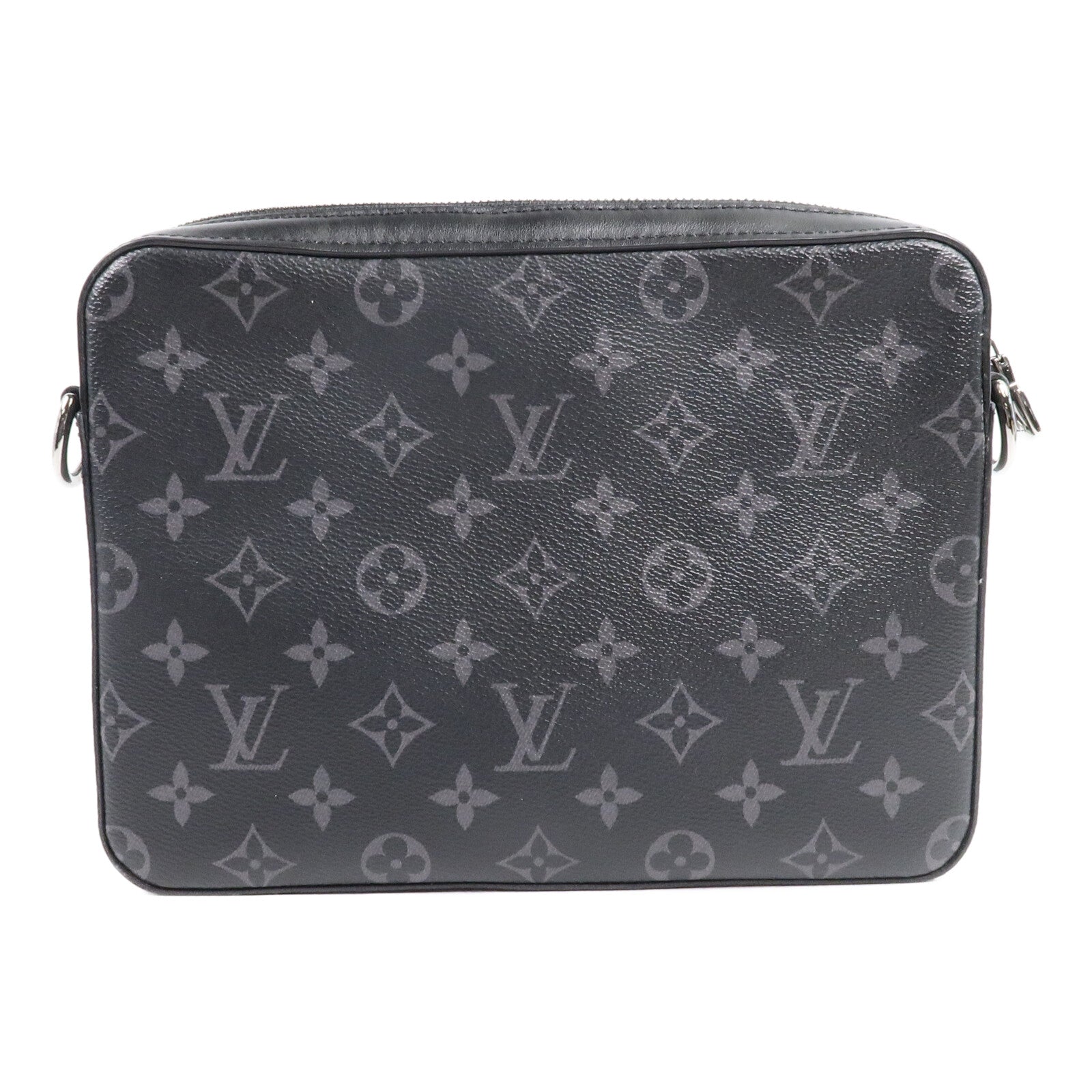 LOUIS VUITTON Monogram Eclipse Reverse Trio Messenger肩背袋