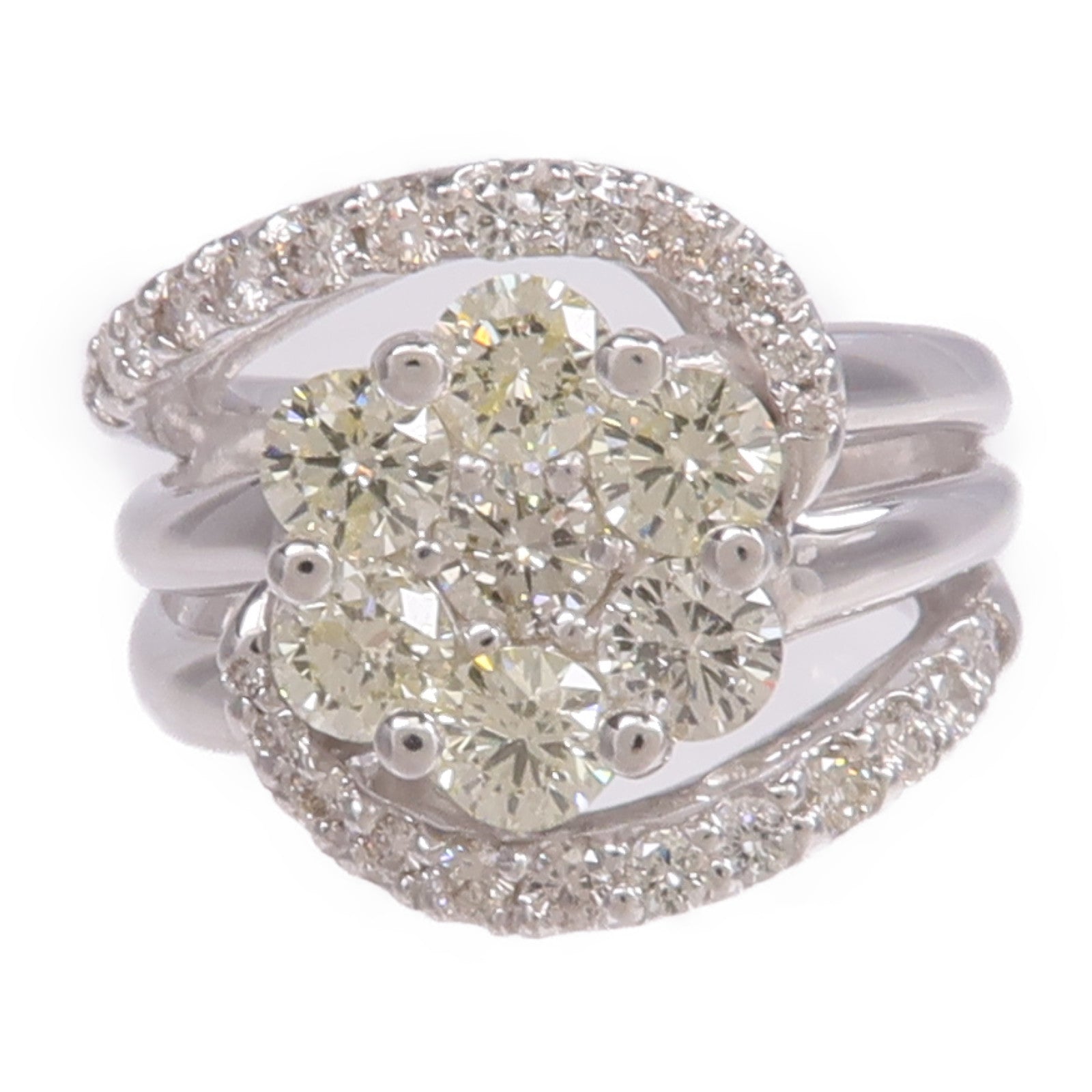 JEWELRY 18K白金Diamond Ring鑽石戒指