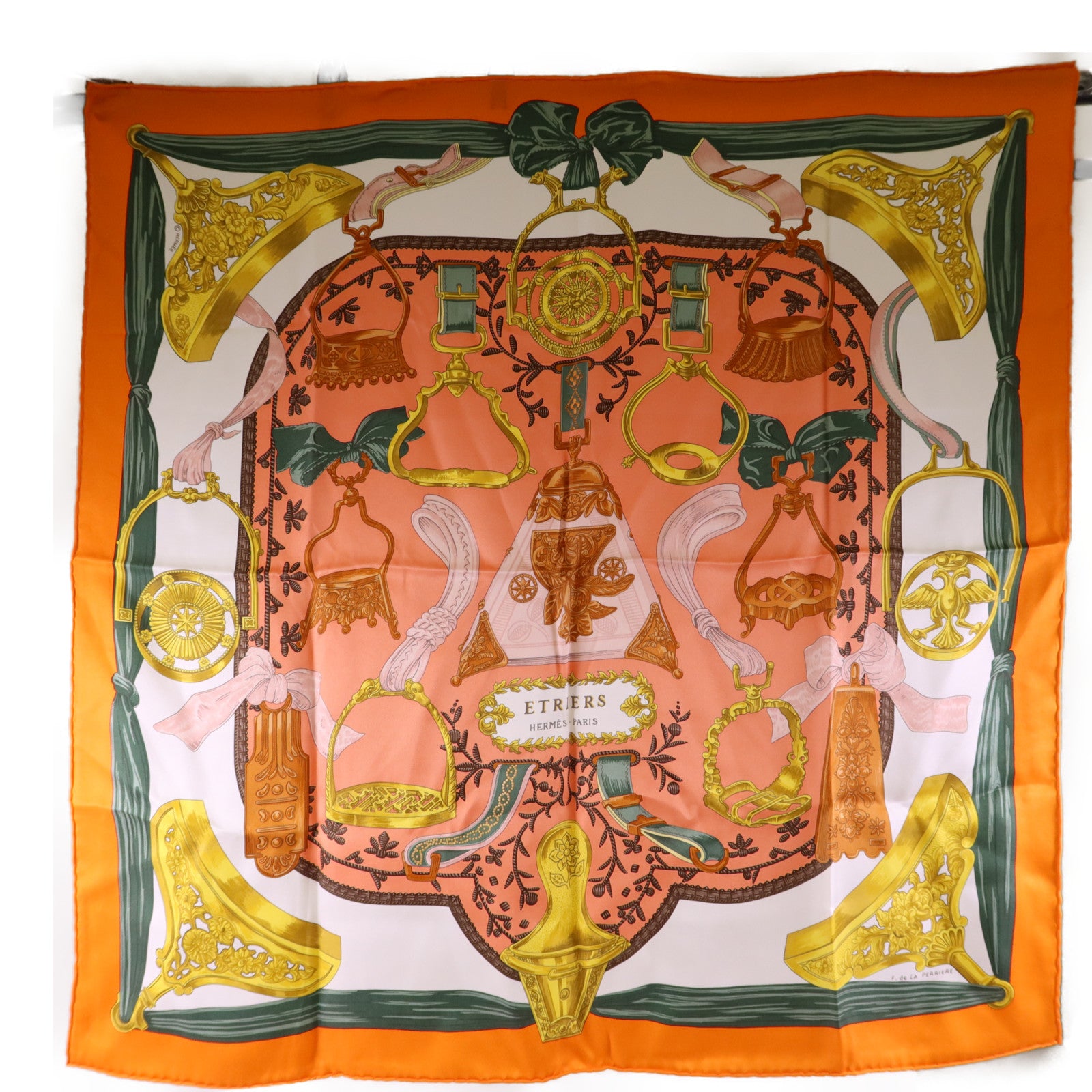 HERMES 絲質Scarf 65x65絲巾