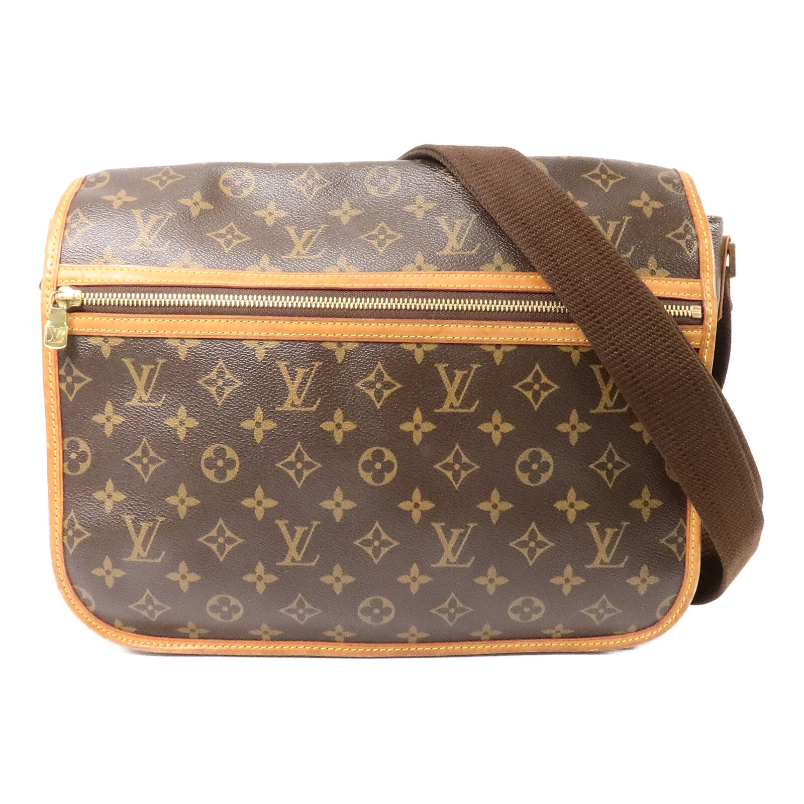 LOUIS VUITTON Monogram Bosphore金扣肩背袋