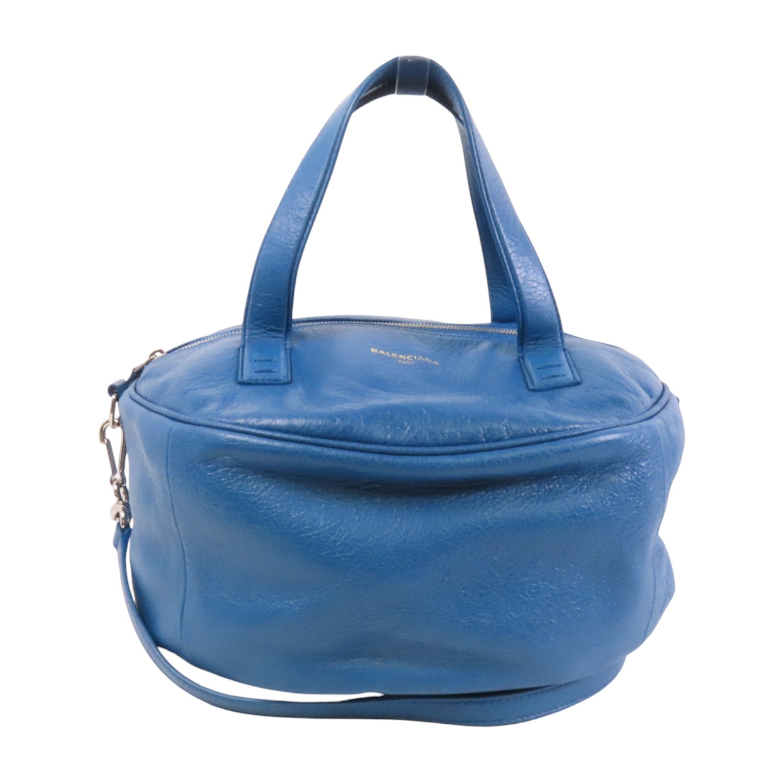 BALENCIAGA 牛皮皮革Air Hobo銀扣手挽肩背兩用袋