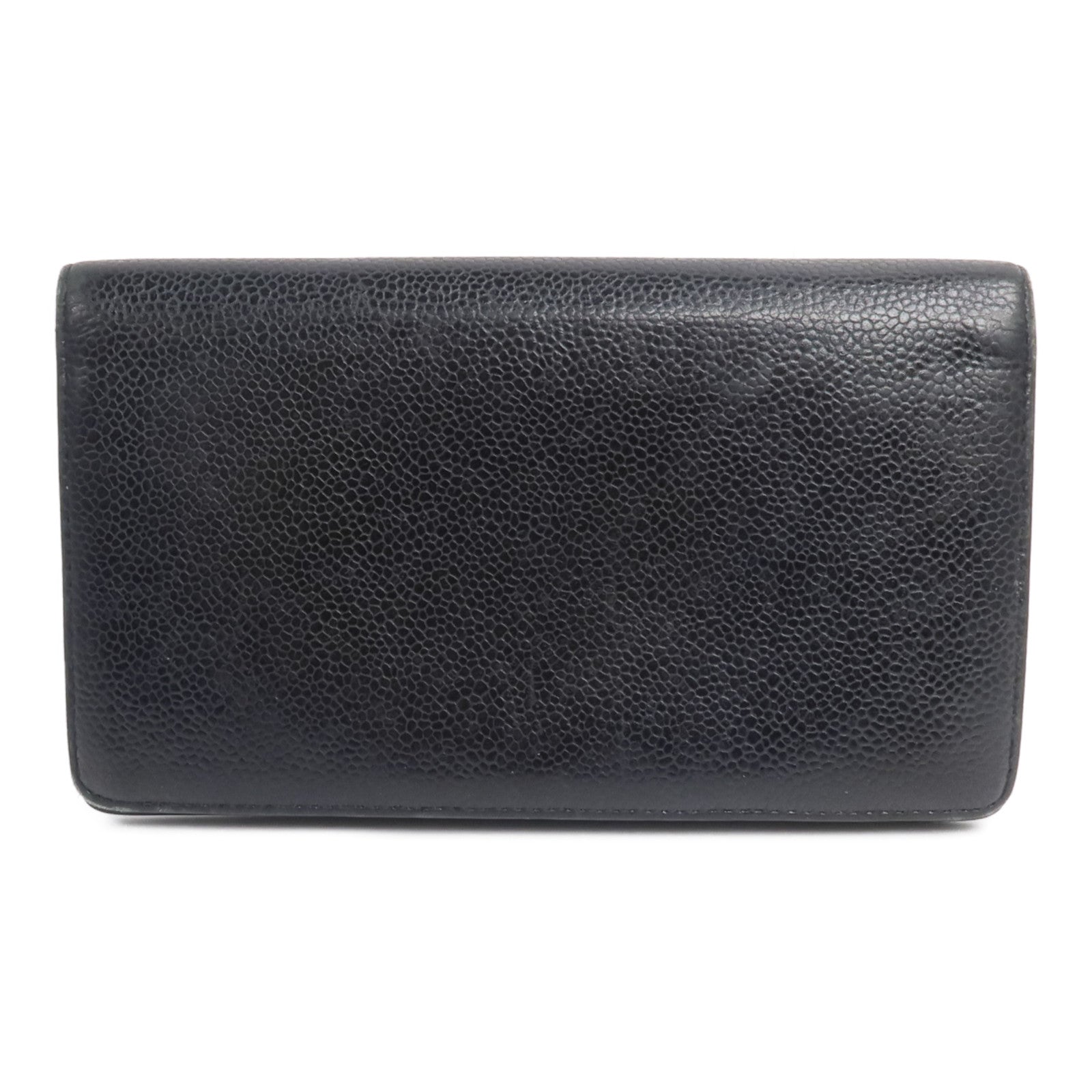 CHANEL 牛皮皮革Long Bifold Wallet長錢包