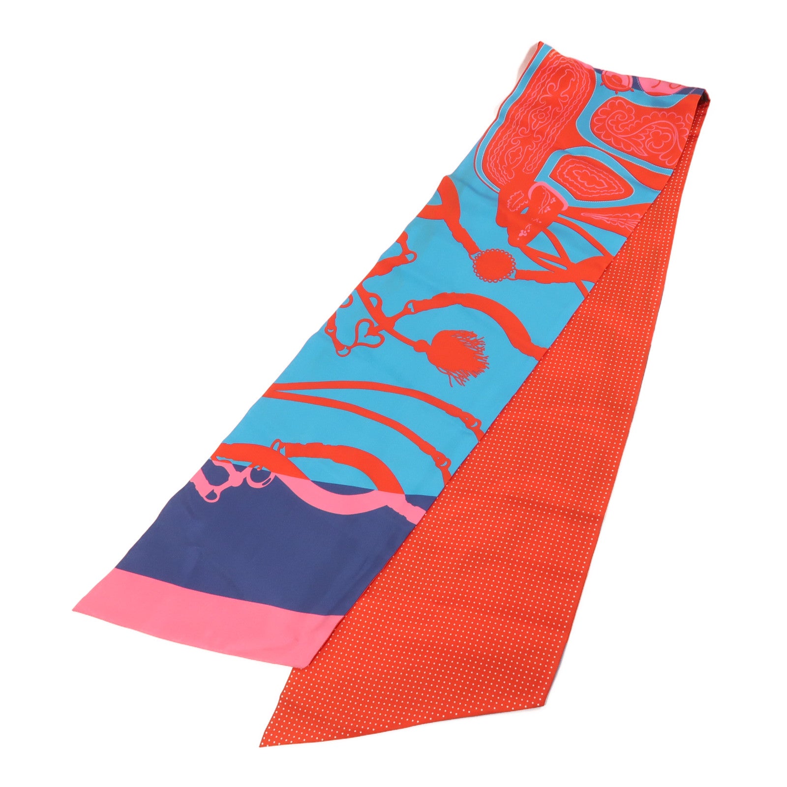 HERMES 絲質Maxi Twilly絲巾