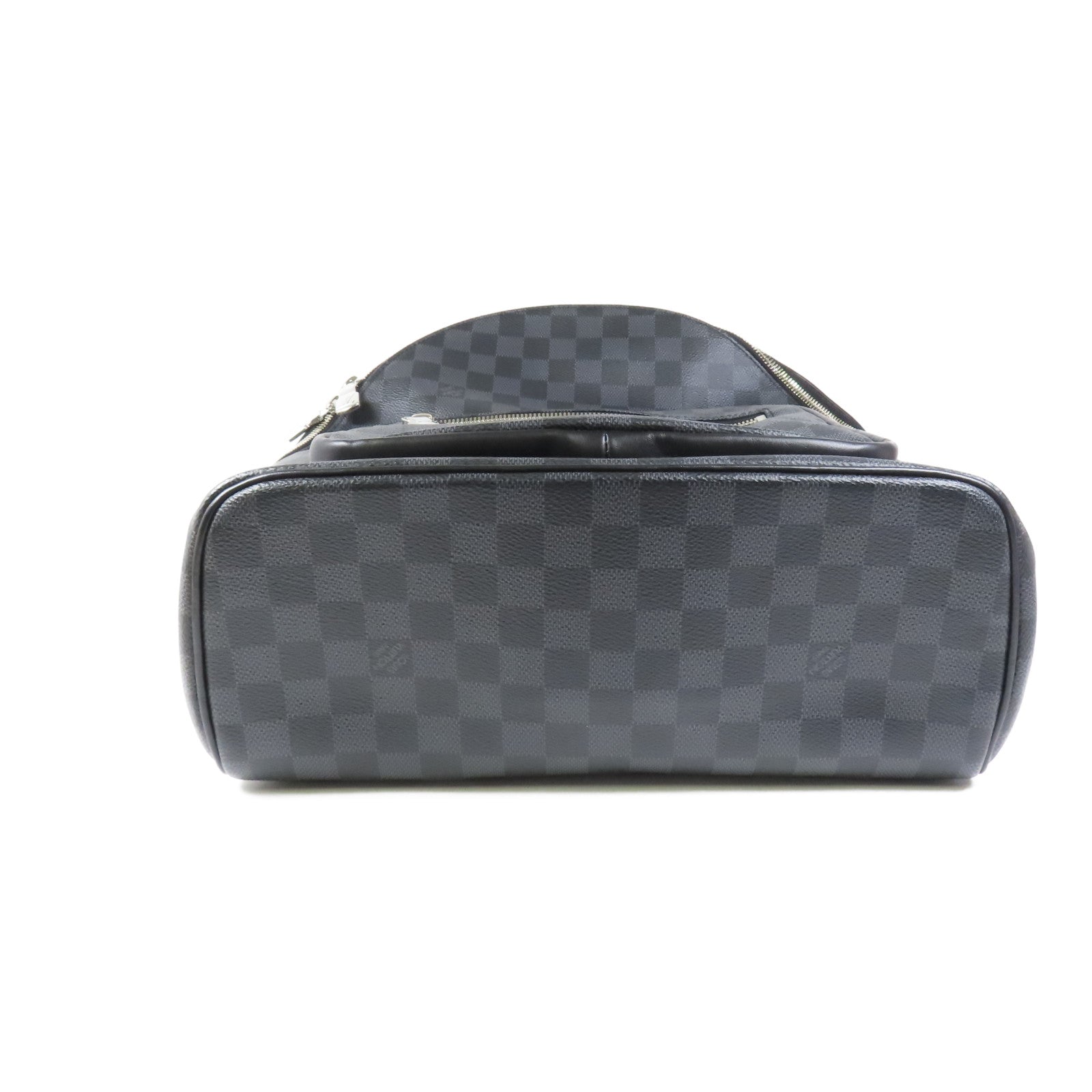 LOUIS VUITTON Damier Graphite Josh Backpack銀扣背包