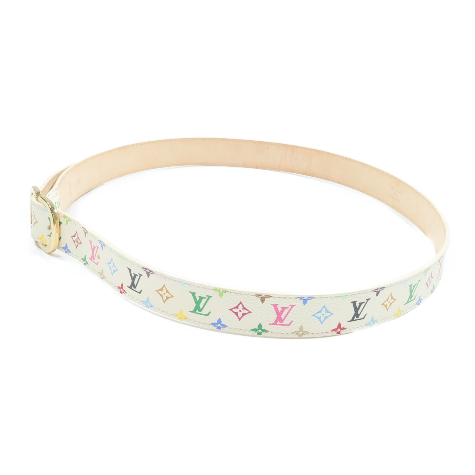 LOUIS VUITTON Monogram Multicolore Belt皮帶