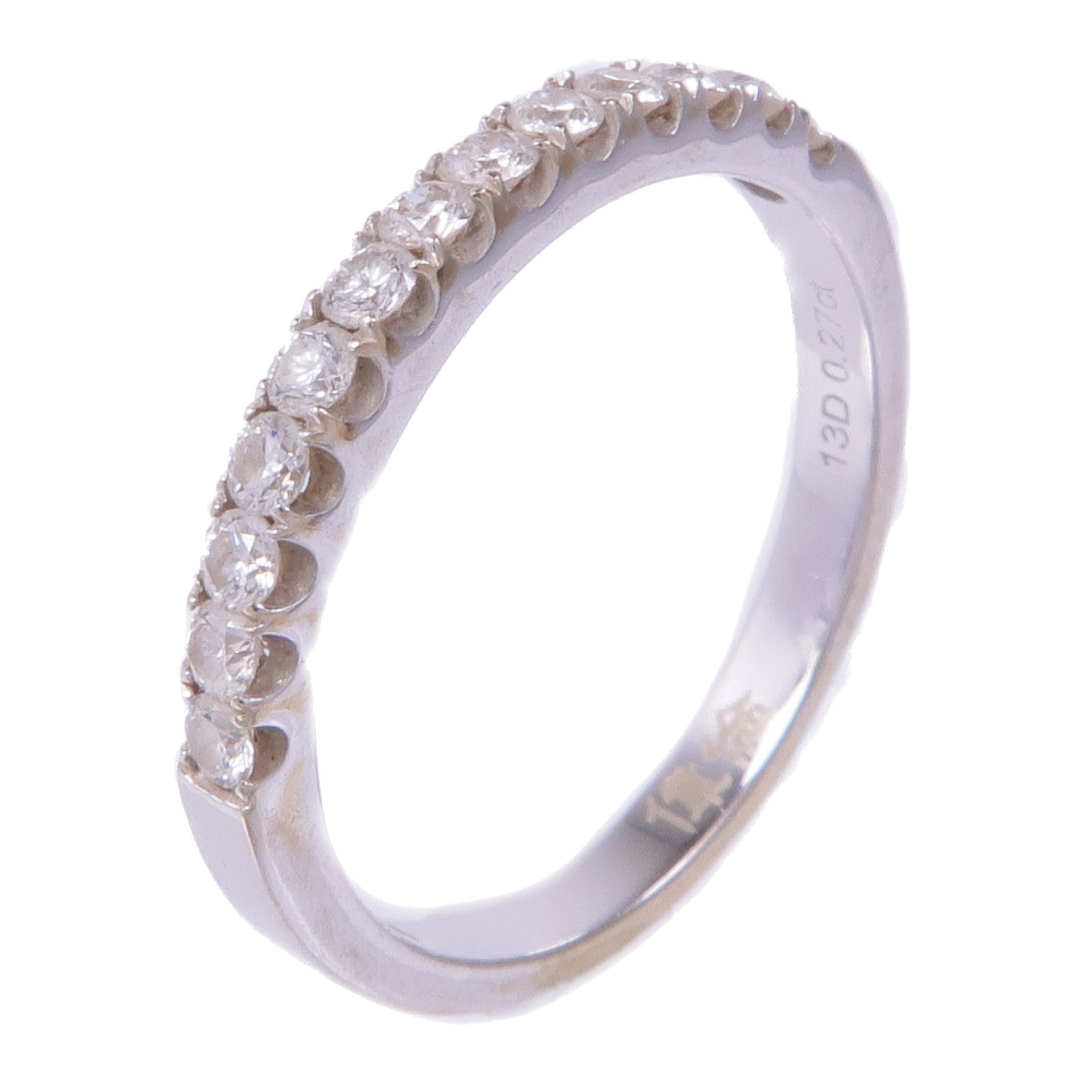 JEWELRY 18K白金Diamond Ring鑽石戒指US#5