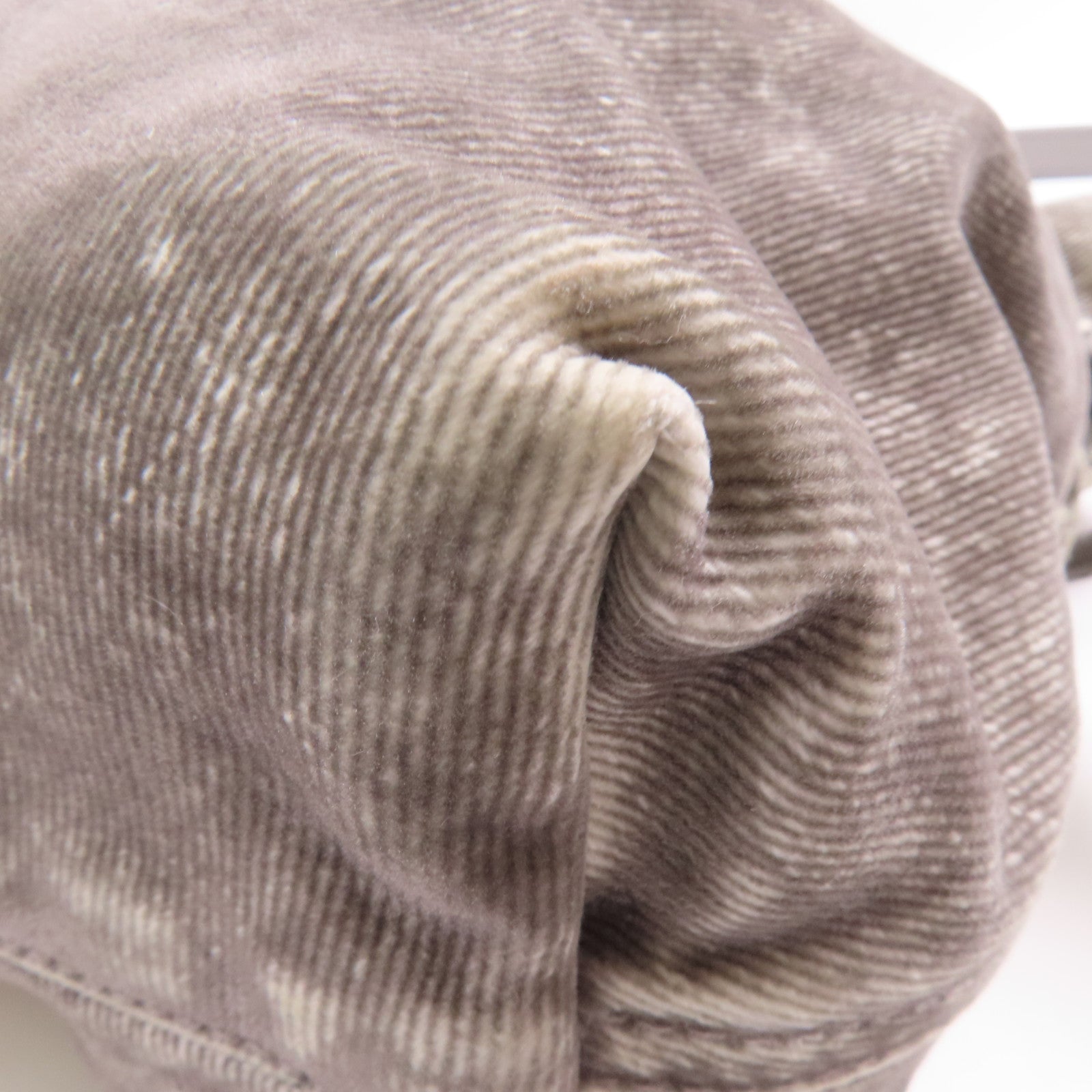 LOEWE 牛仔布Flamenco Clutch銀扣肩背袋