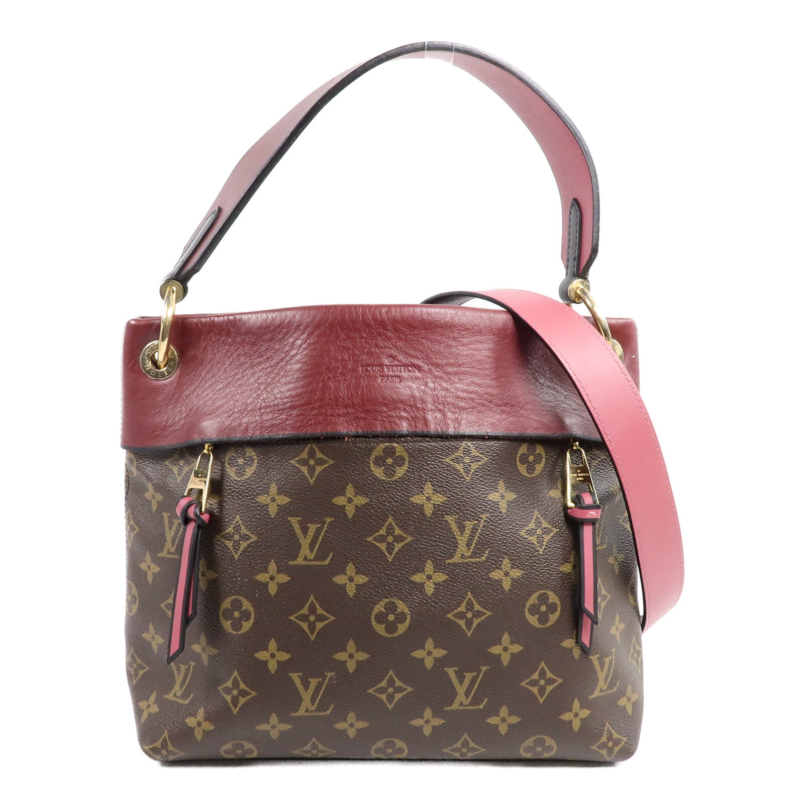 LOUIS VUITTON Monogram Tuileries Besace手挽肩背兩用袋