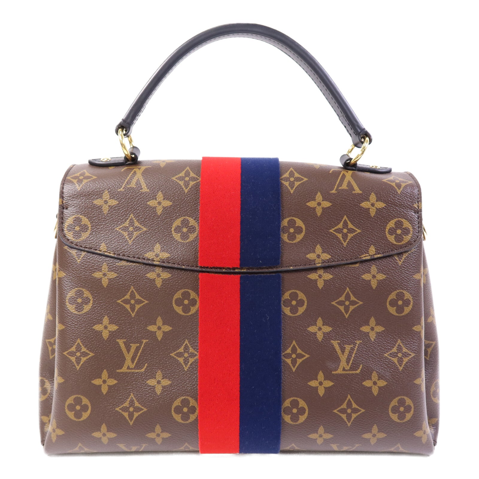 LOUIS VUITTON Monogram Georges MM金扣手挽肩背兩用袋