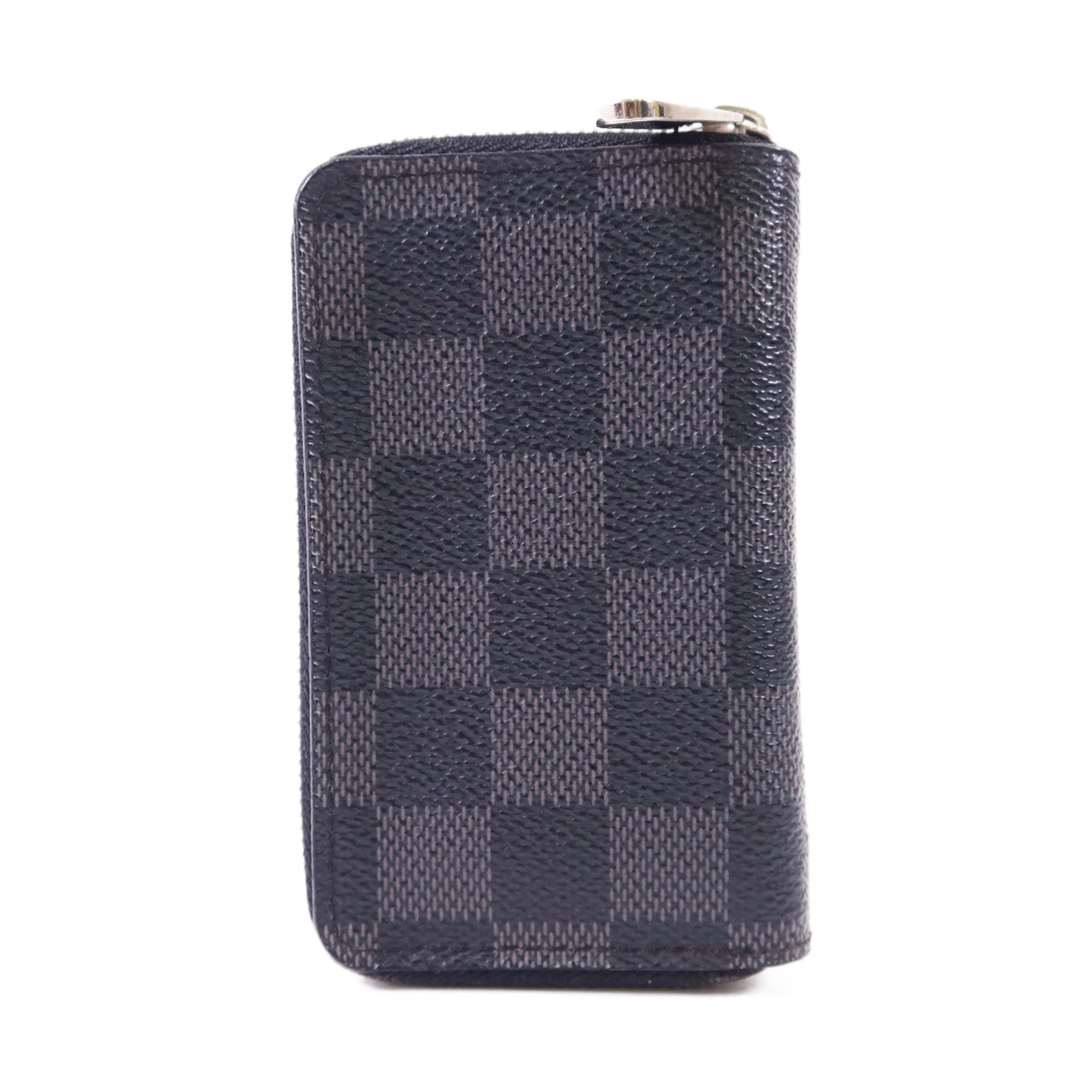 LOUIS VUITTON Damier Graphite Card Case銀扣卡片套